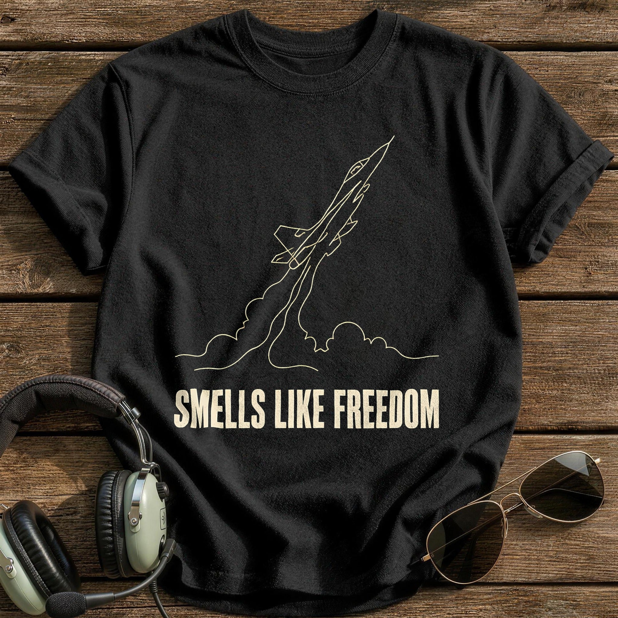 Smells Like Freedom 74 T-Shirt - Black