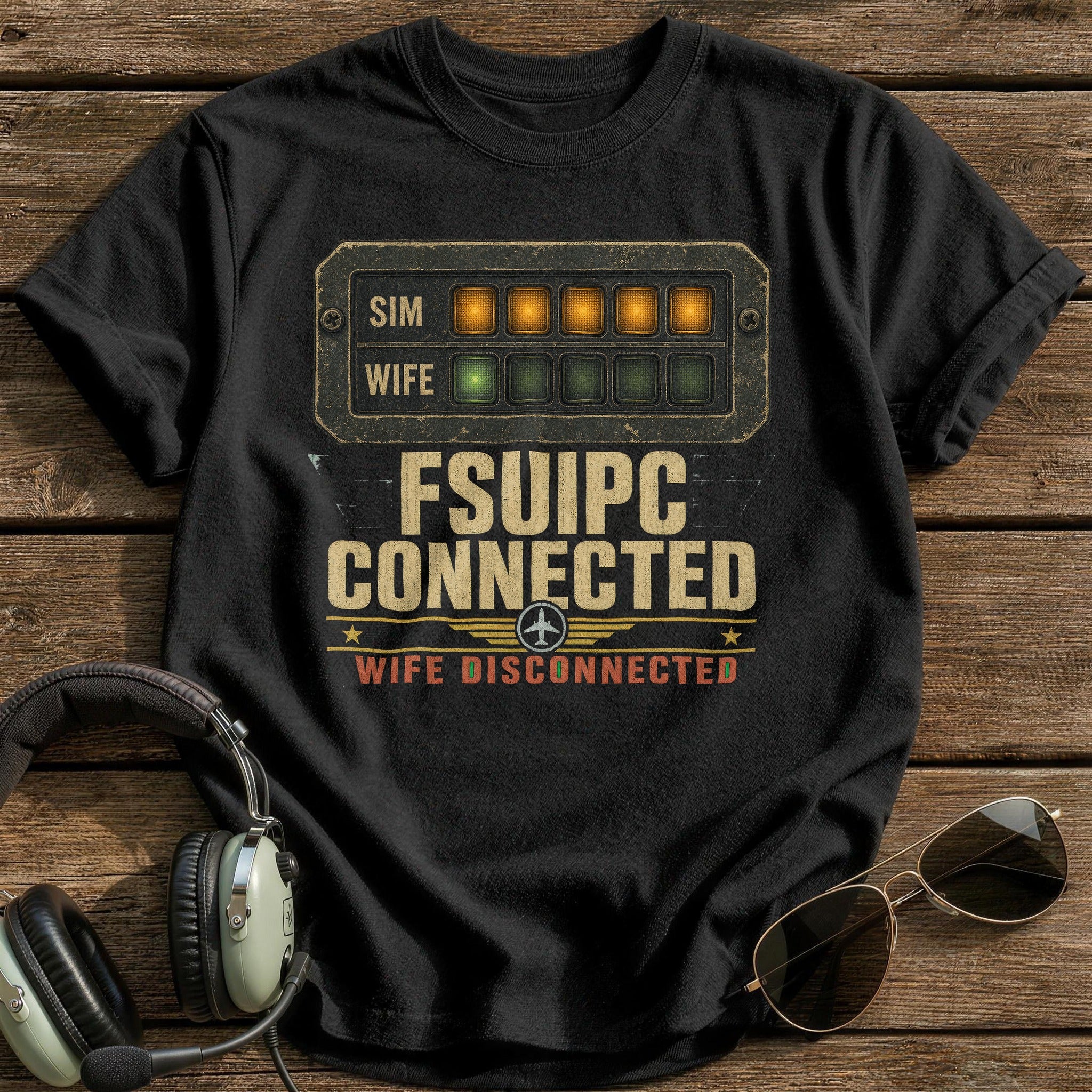 Spoused Disconnect T-Shirt - Black