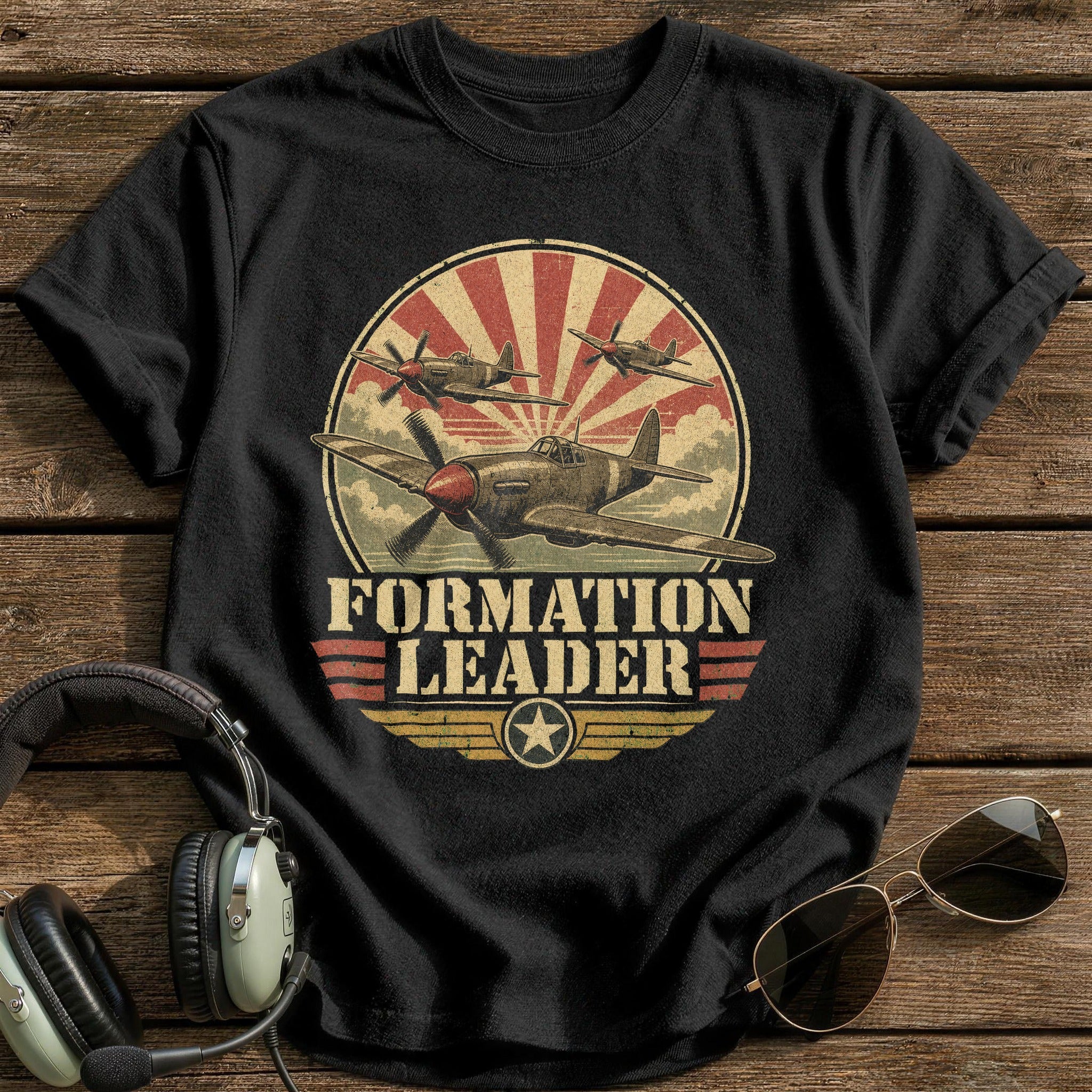 Squadron Lead T-Shirt - Black