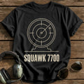Squawk 7700 16 T-Shirt - Black