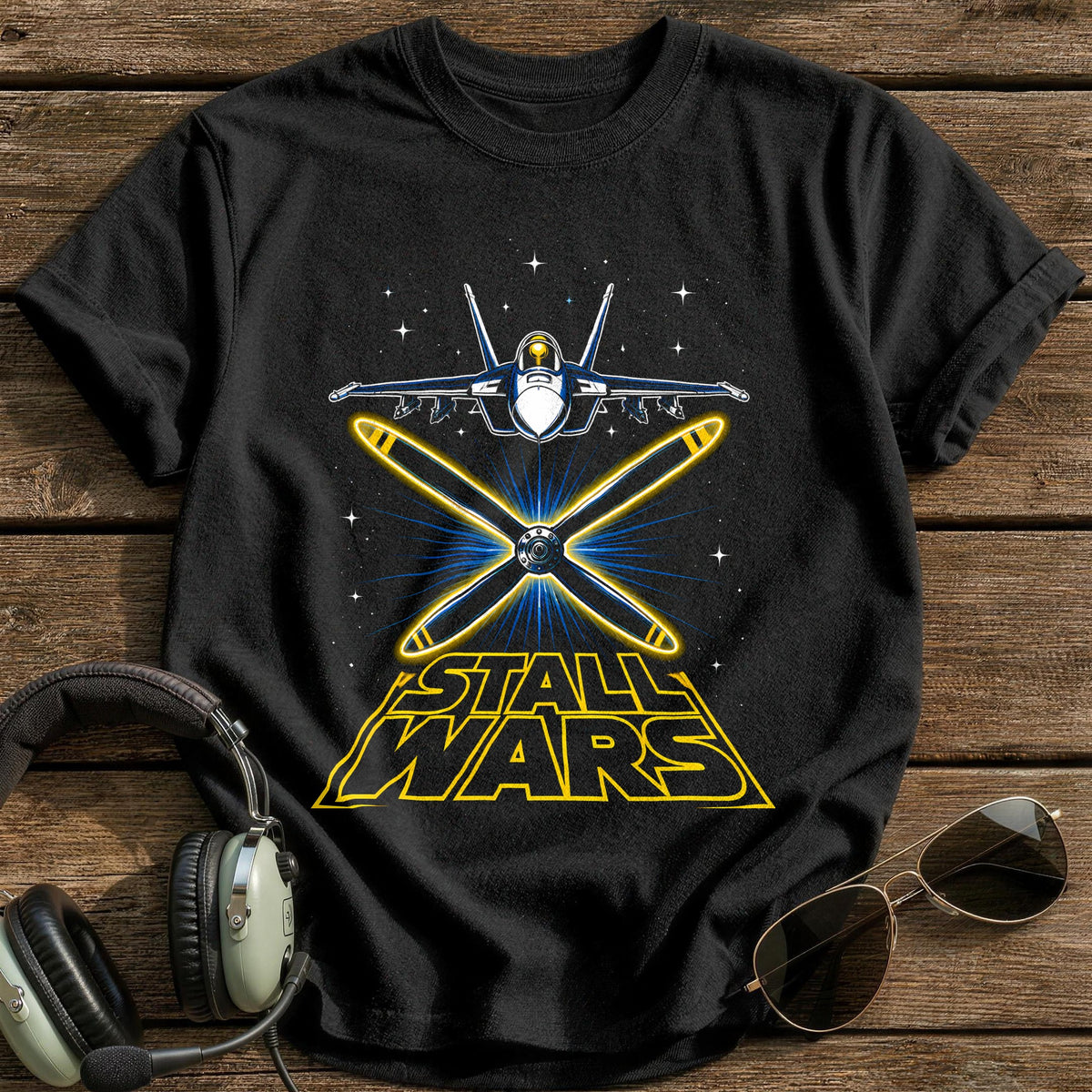 Stall Wars T-Shirt - Black