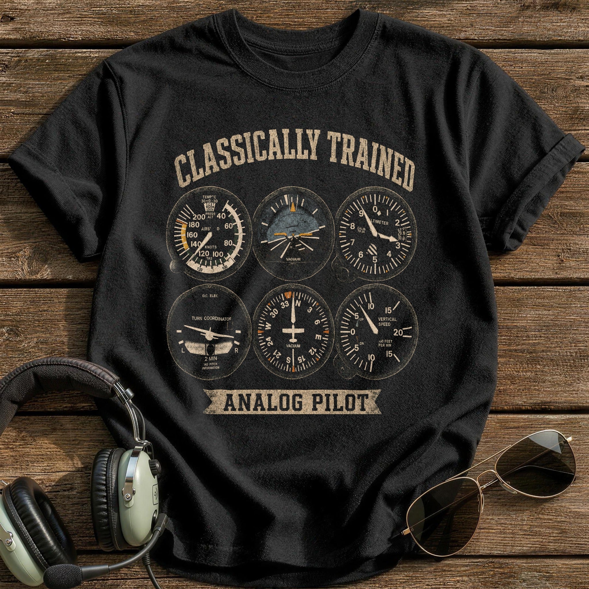 Steam Gauge Mastery T-Shirt - Black