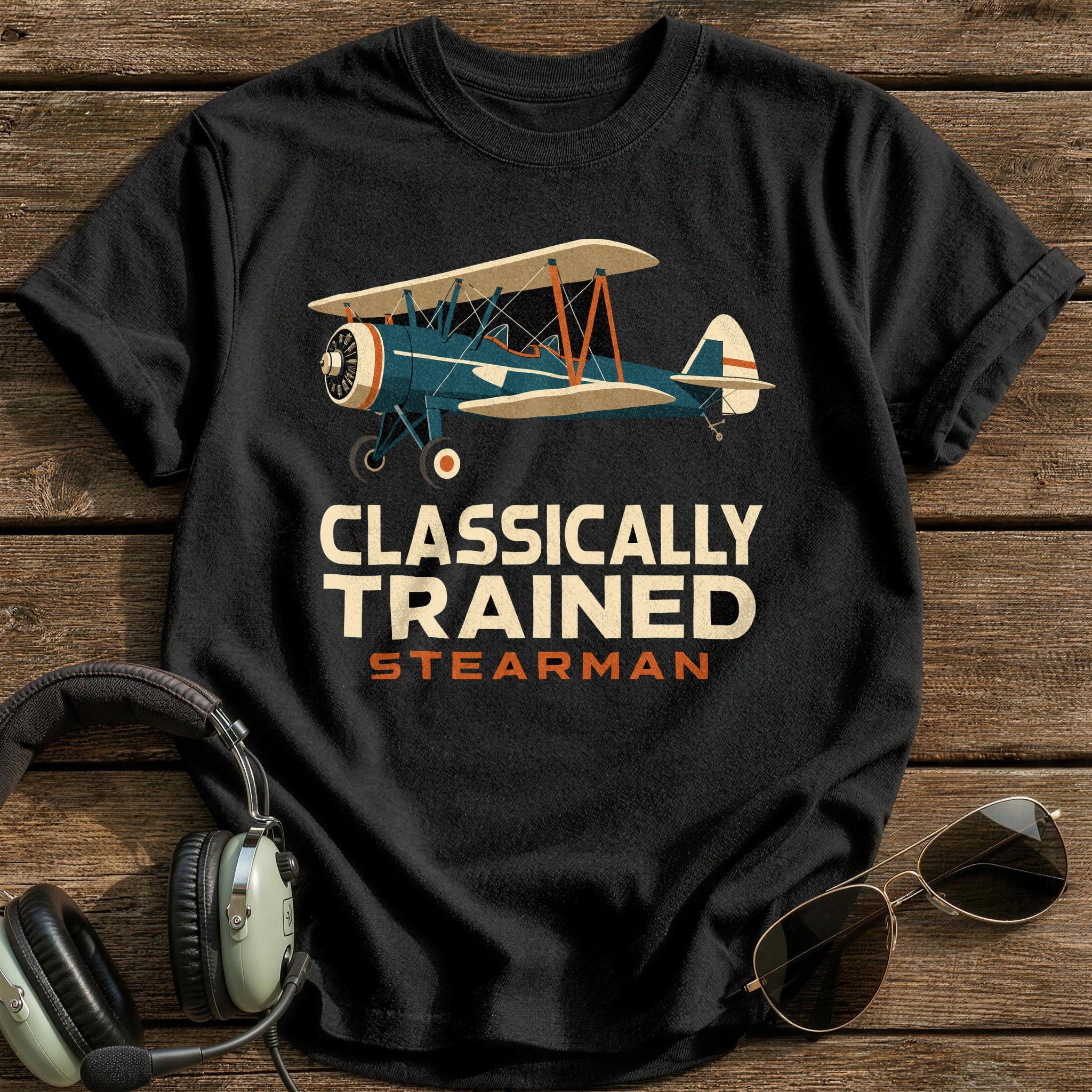 Stearman Tradition T-Shirt - Black