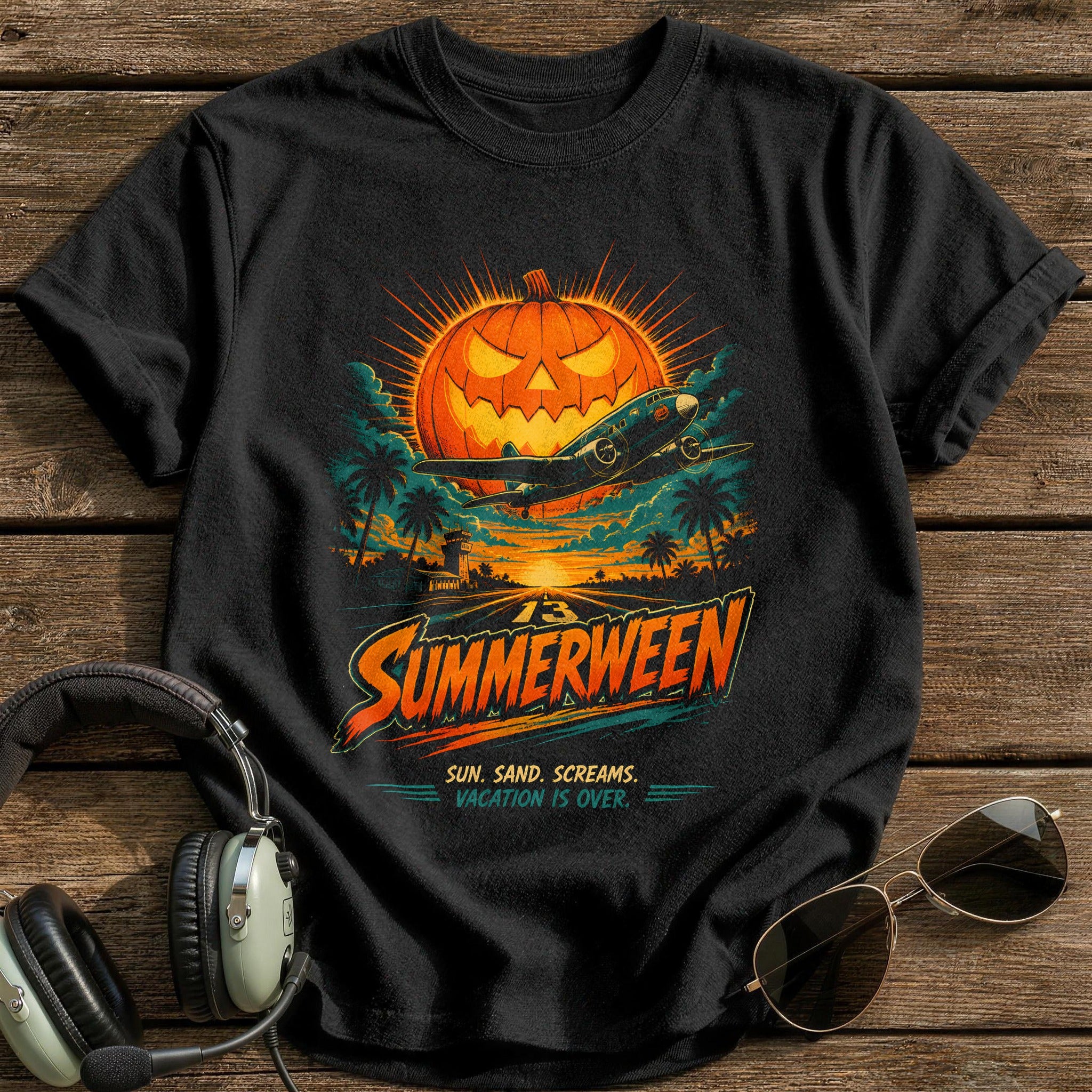 Summerween Airfield 45 - Black