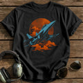 Sunset Formation Flight T-Shirt - Black