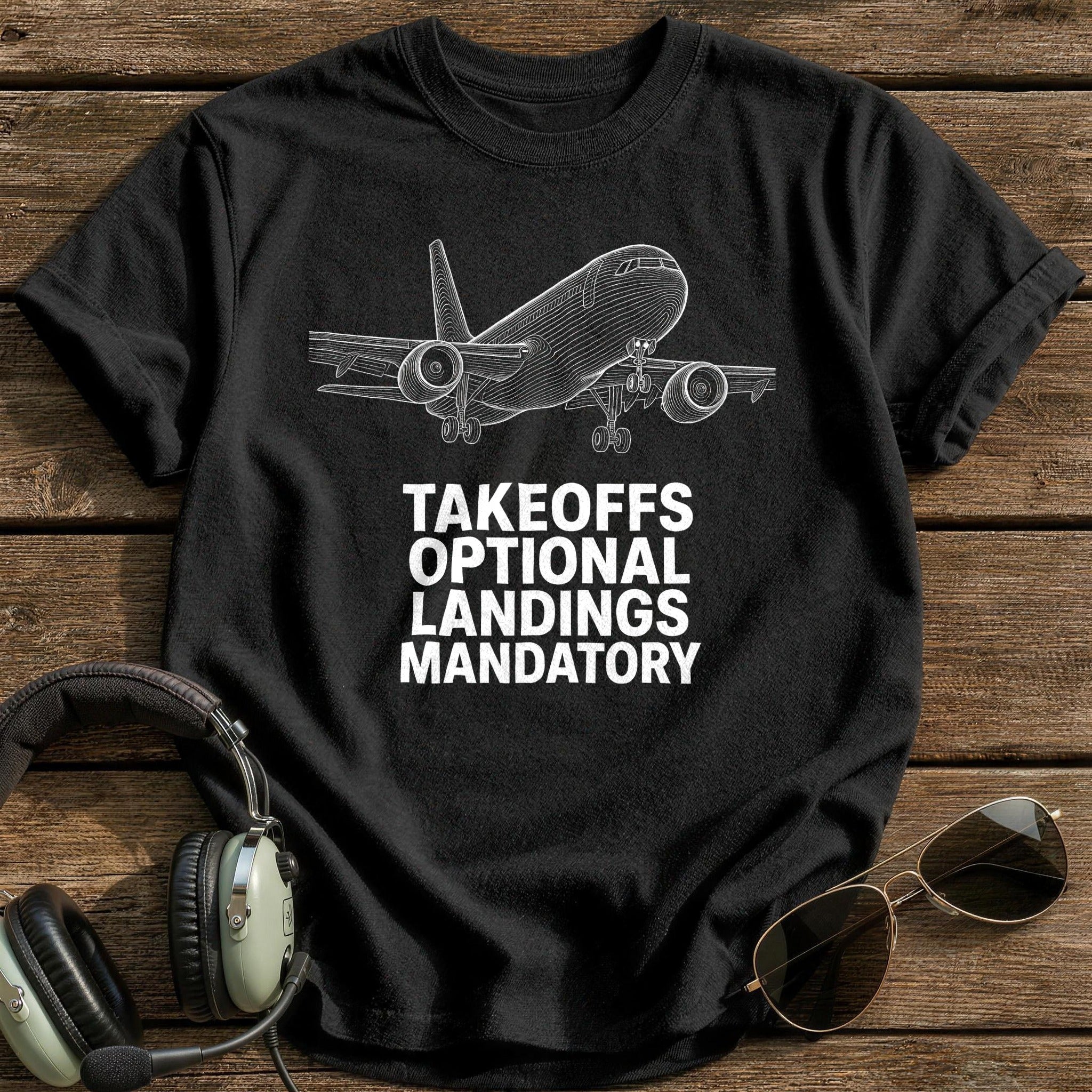 Takeoffs Optional 25 T-Shirt - Black