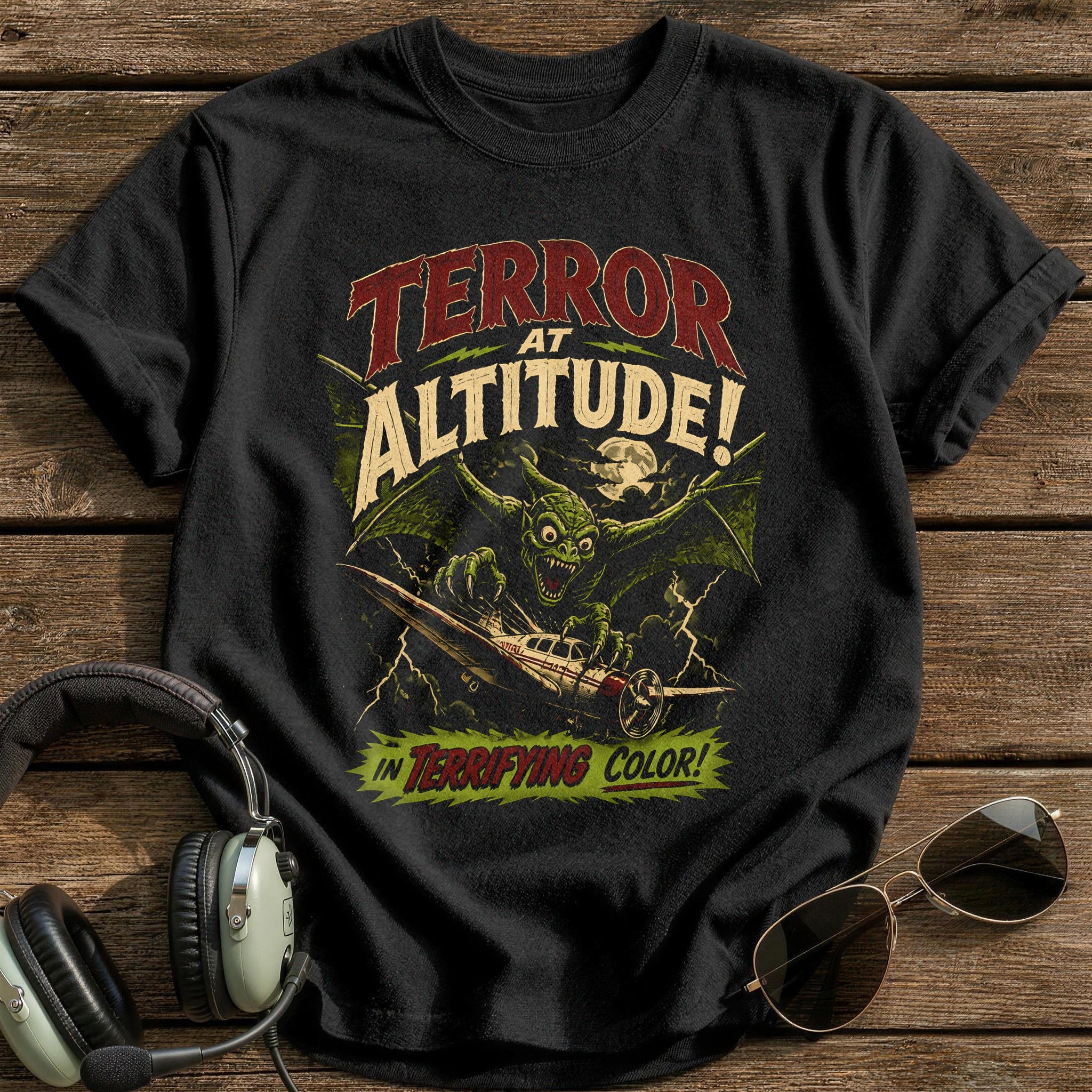 Terror At Altitude 01 T-Shirt - Black