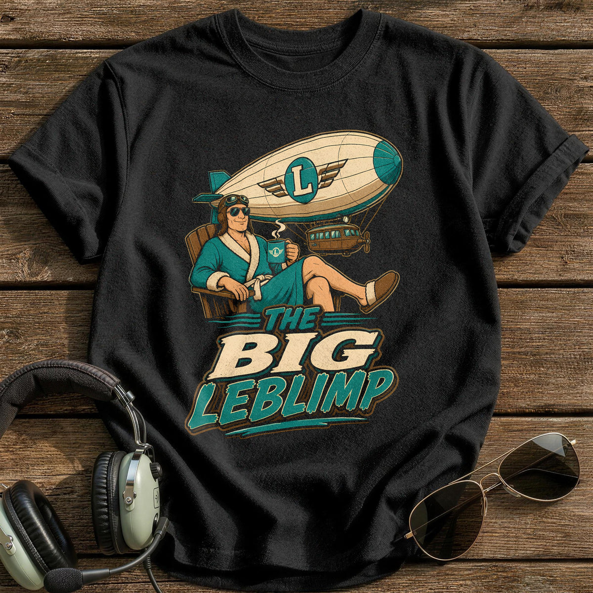 The Big Leblimp T-Shirt - Black