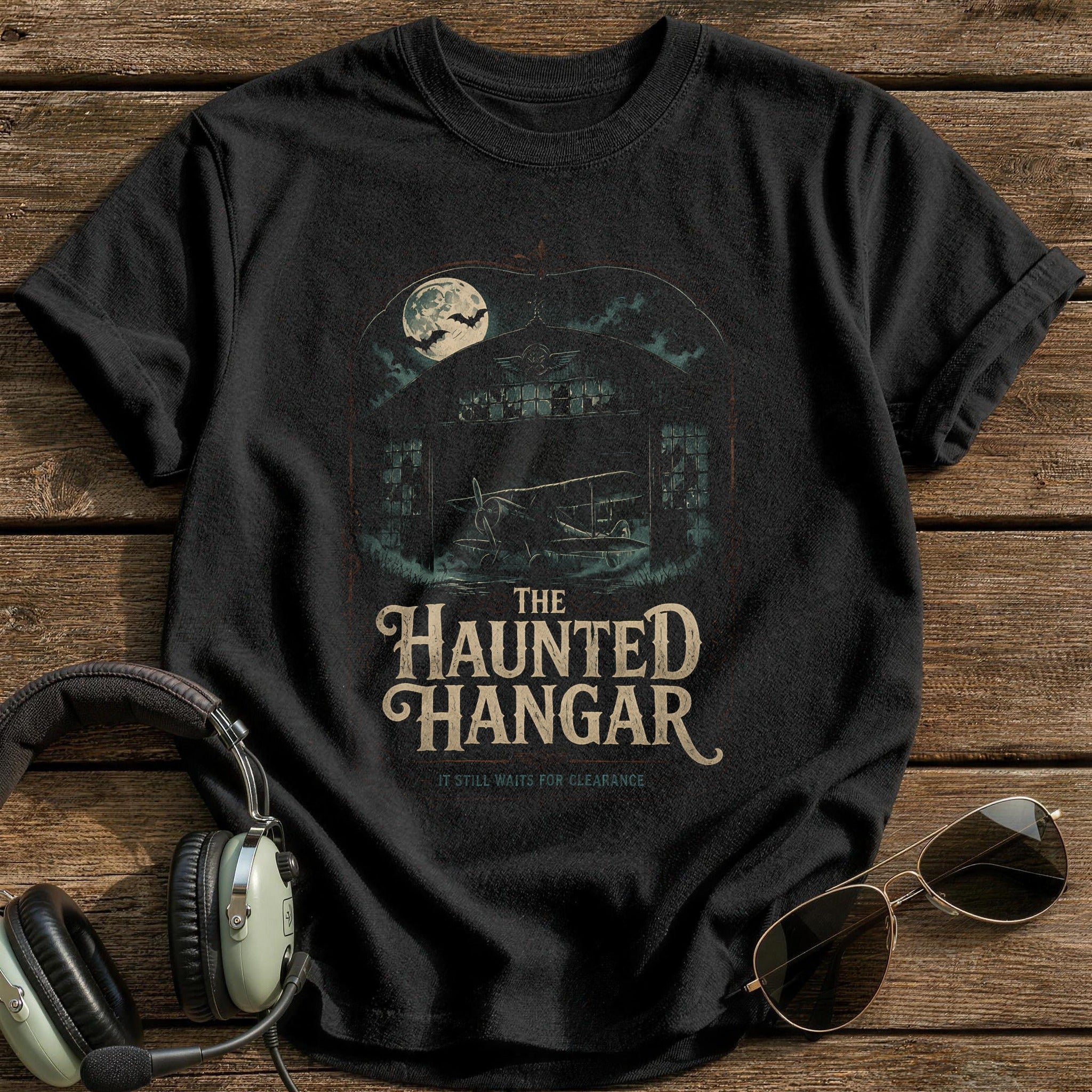 The Haunted Hangar 15 T-Shirt - Black