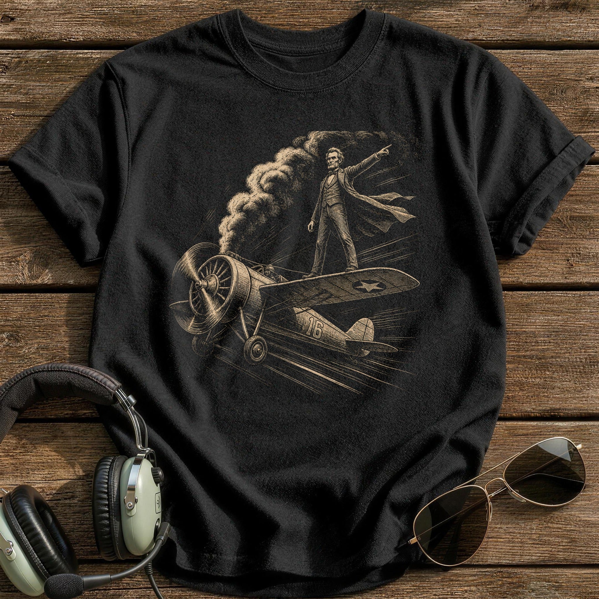 The Liberty Flyer Spirit T-Shirt - Black