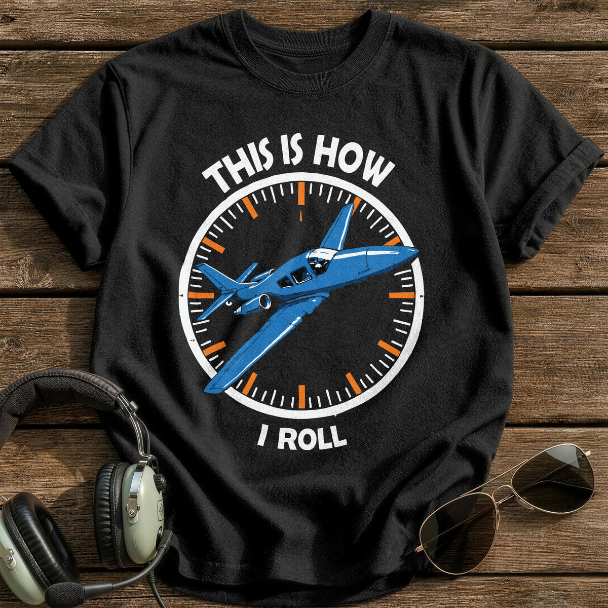 This Is How I Roll 1 T-Shirt - Black