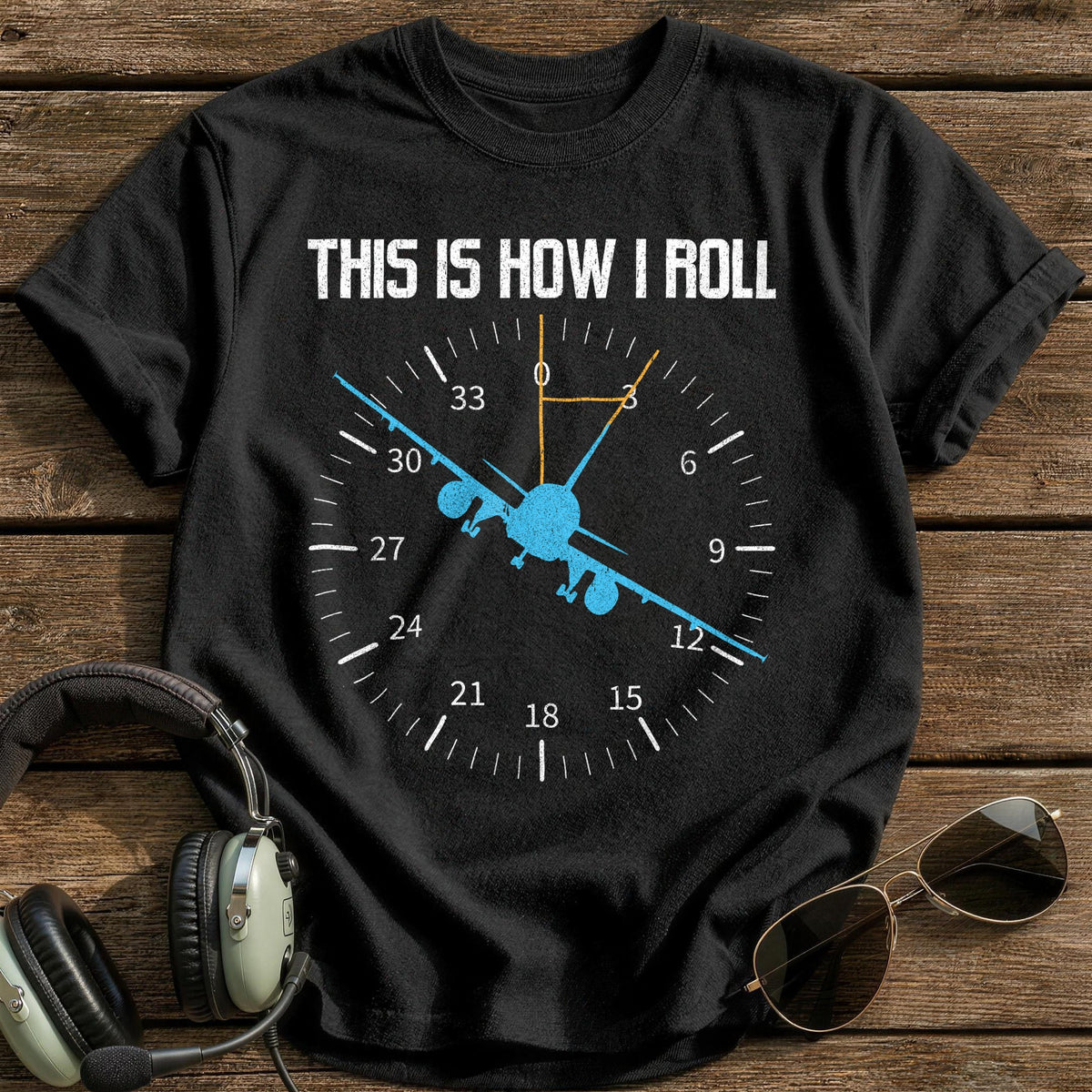 This Is How I Roll 2 T-Shirt - Black