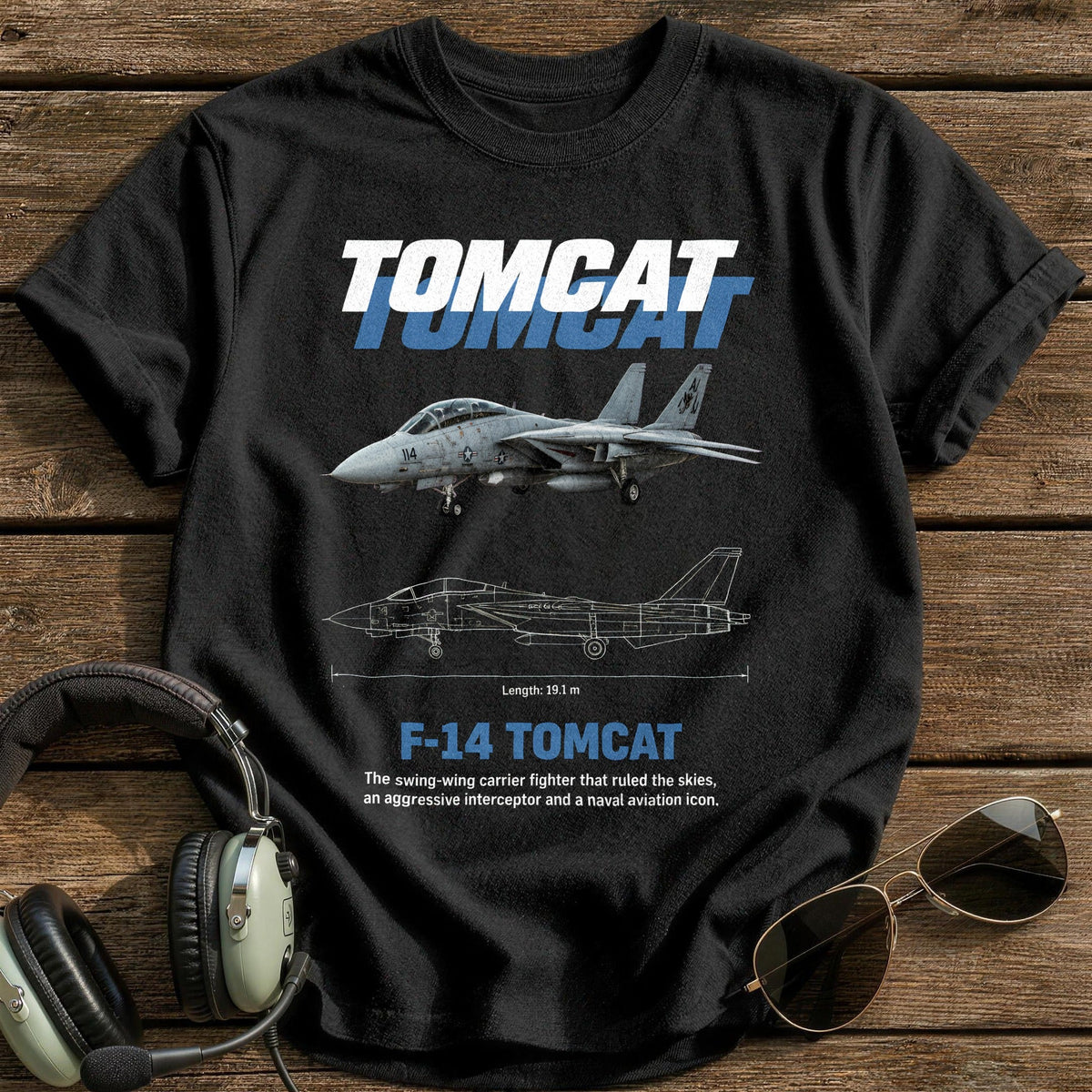 Tomcat 15 Kids T-Shirt - Black