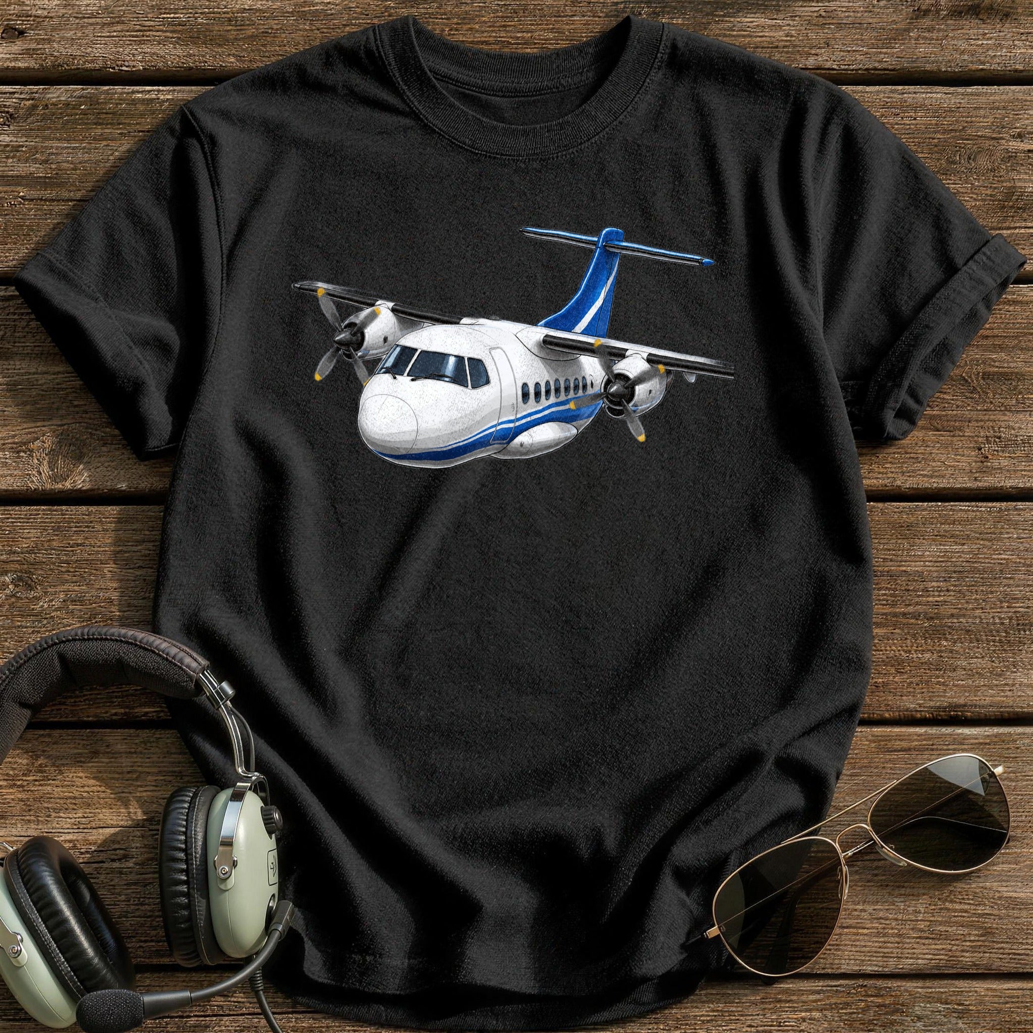 Twin Turboprop Blue - Black