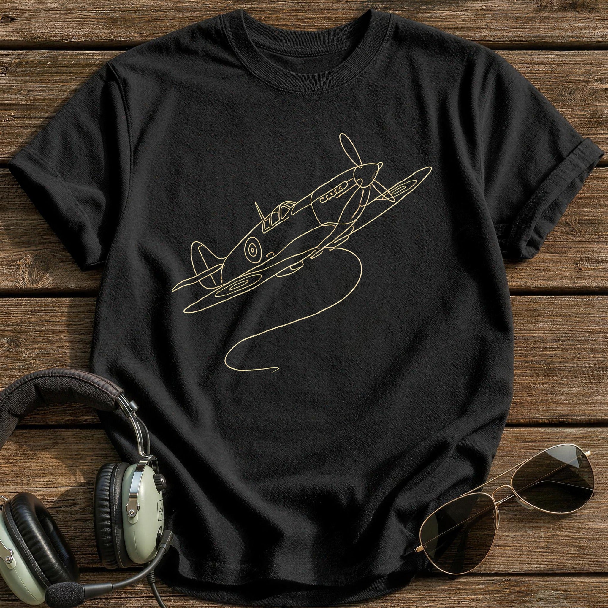 Warbird Climb 39 T-Shirt - Black