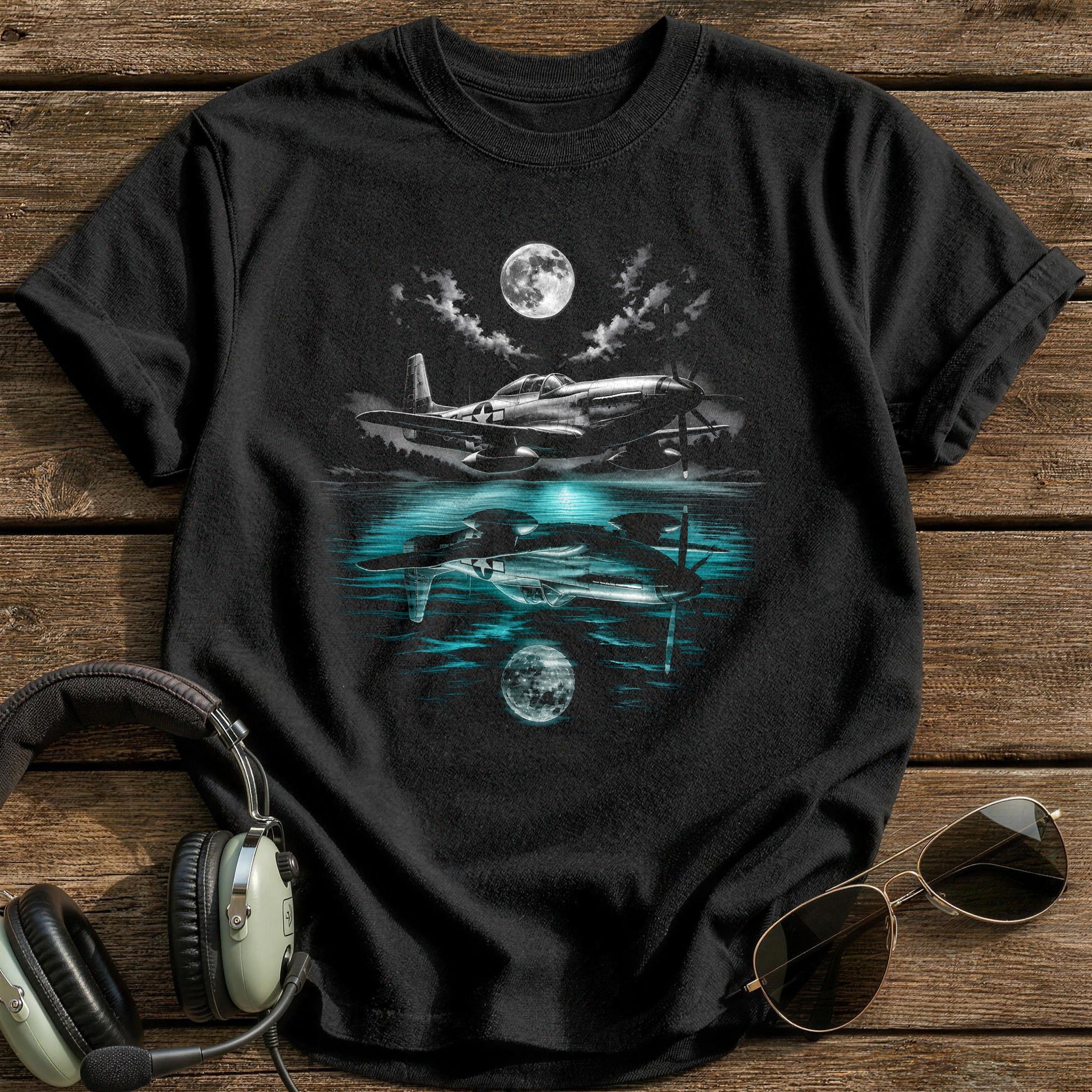 Warbird Mirrored Teal Water 72 - Black