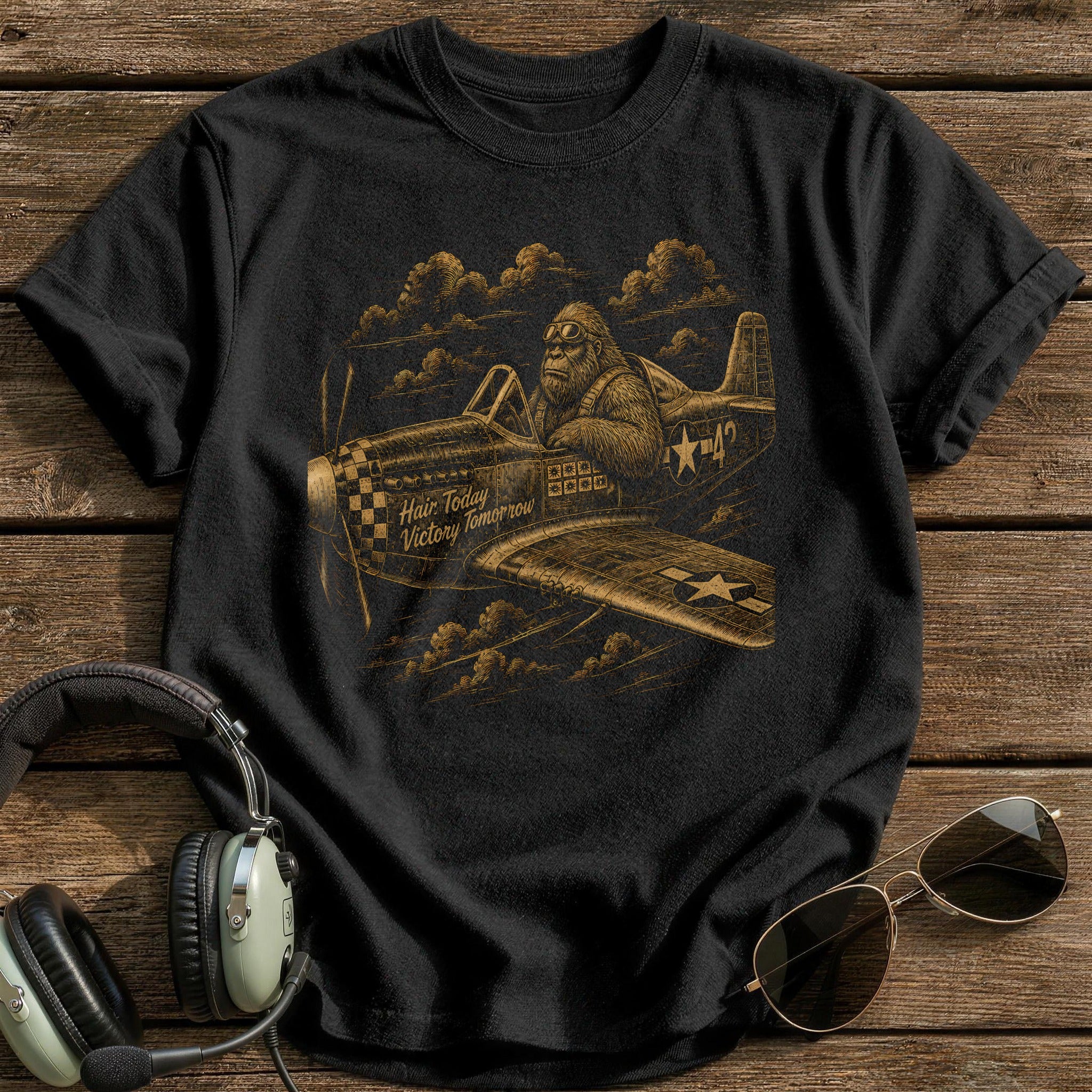 Warbird Side Profile 66 - Black