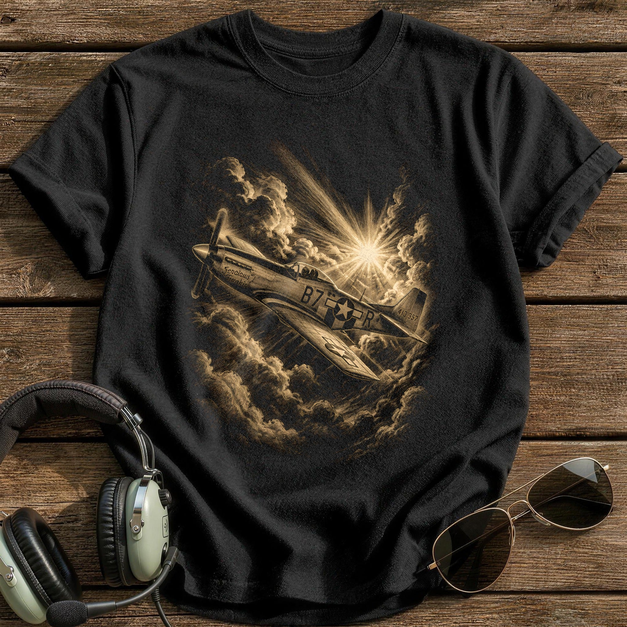 Warbird Storm Clouds 73 - Black