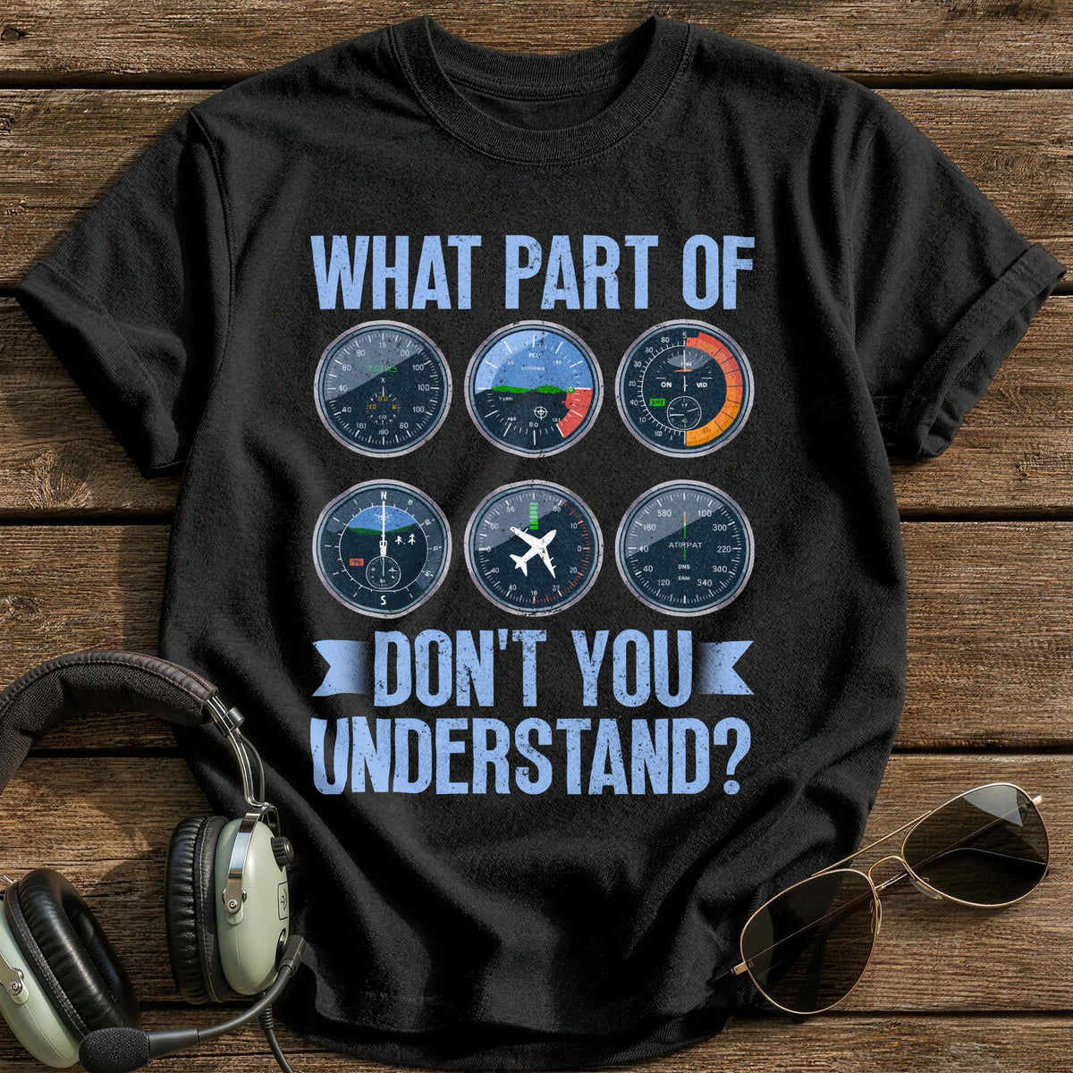 What Part Of Don't You Understand T-Shirt - Black