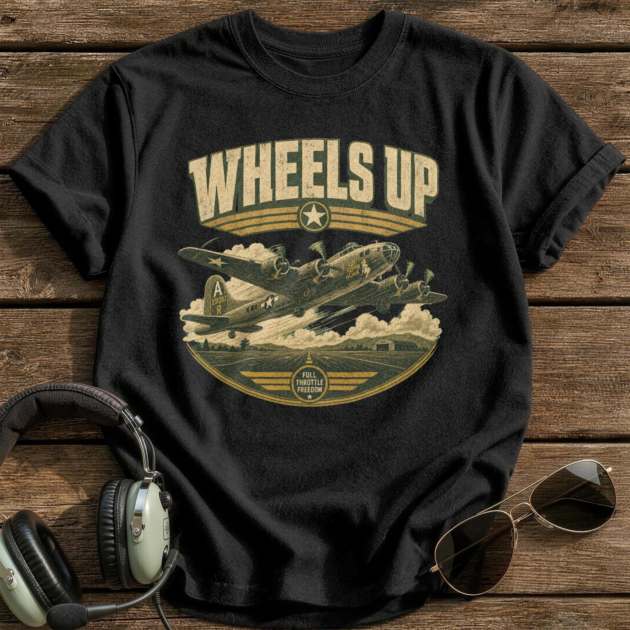 Wheels Up - Black