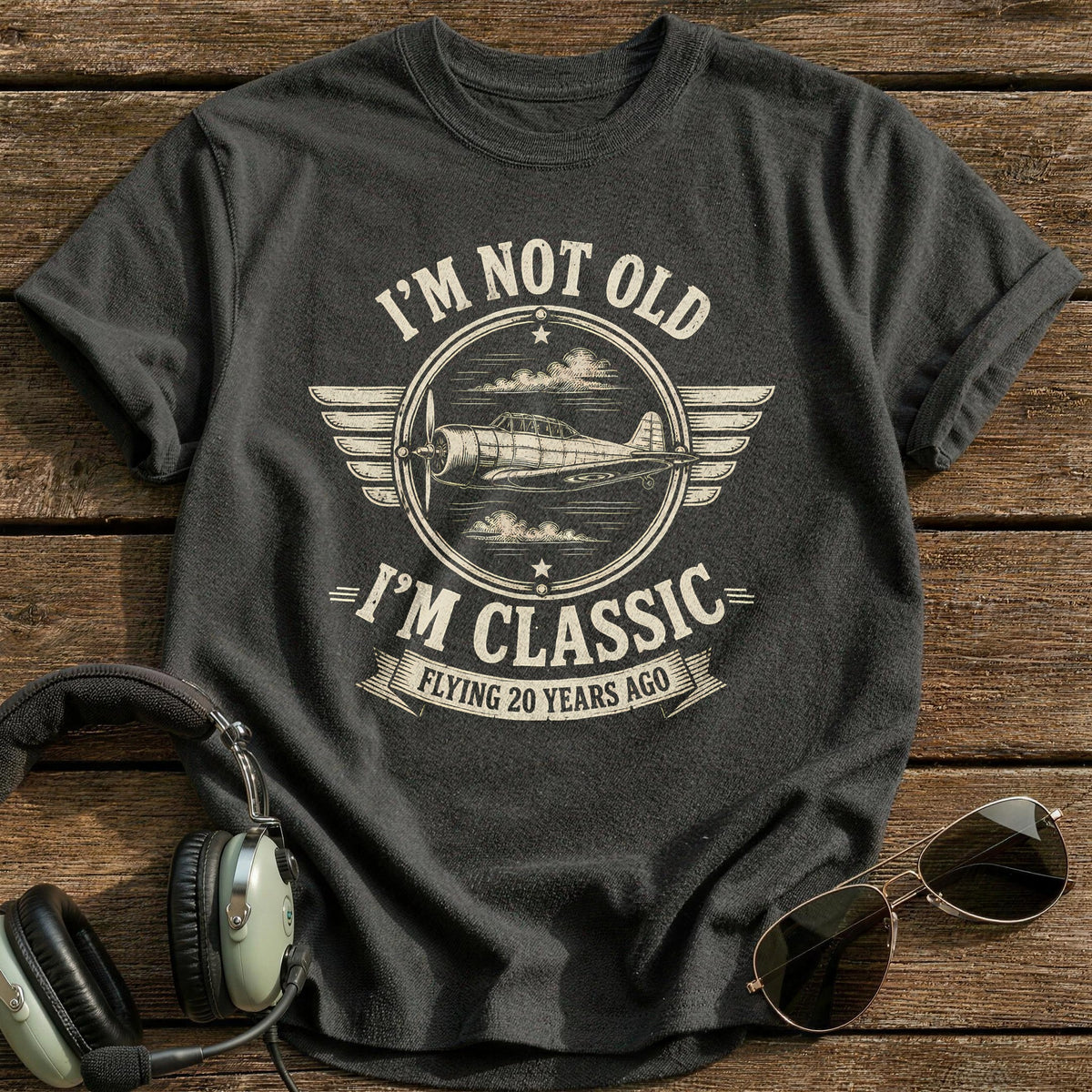 20 Im Classic T-Shirt - Charcoal