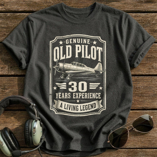 30 Living Legend T-Shirt - Charcoal