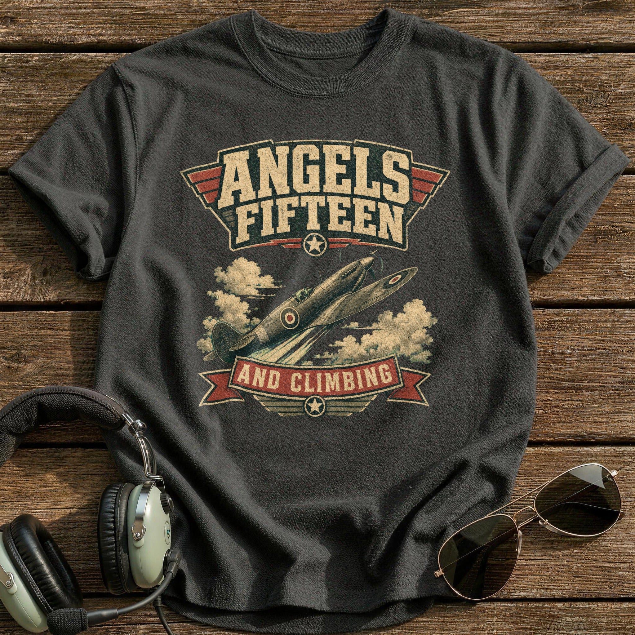 Angels Fifteen T-Shirt - Charcoal