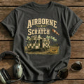 Airborne From Scratch T-Shirt - Charcoal