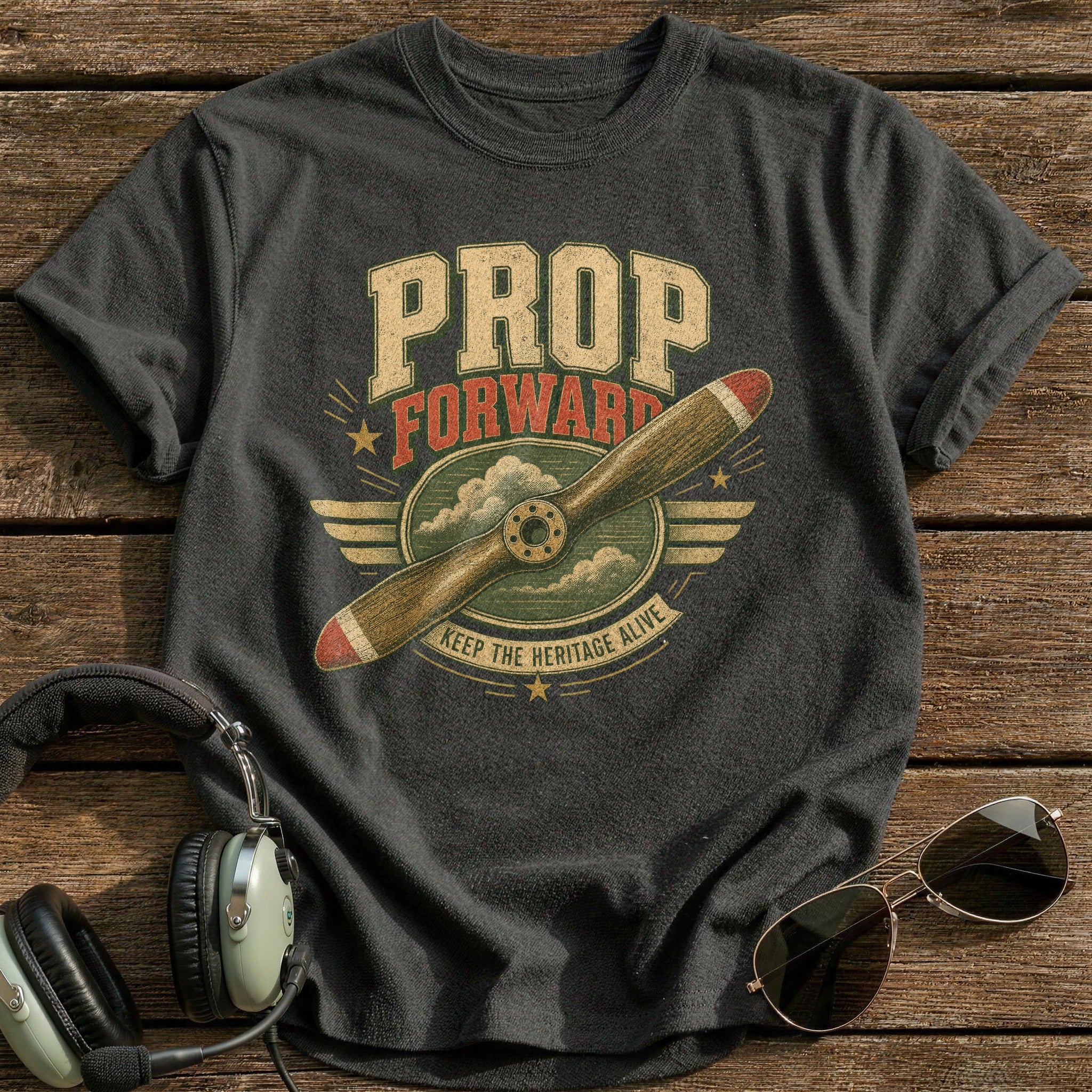 Prop Forward T-Shirt - Charcoal
