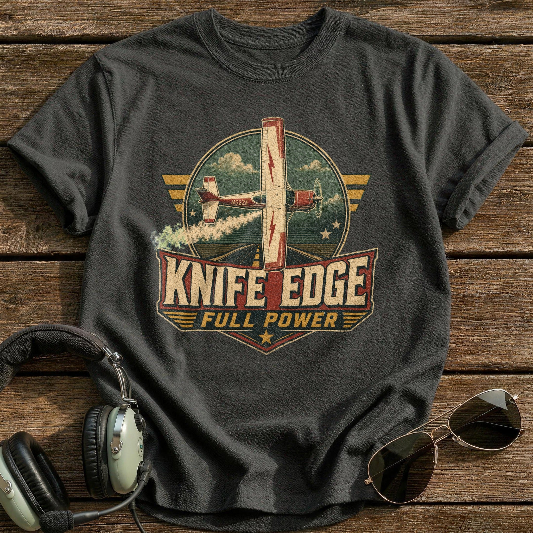 Knife Edge T-Shirt - Charcoal