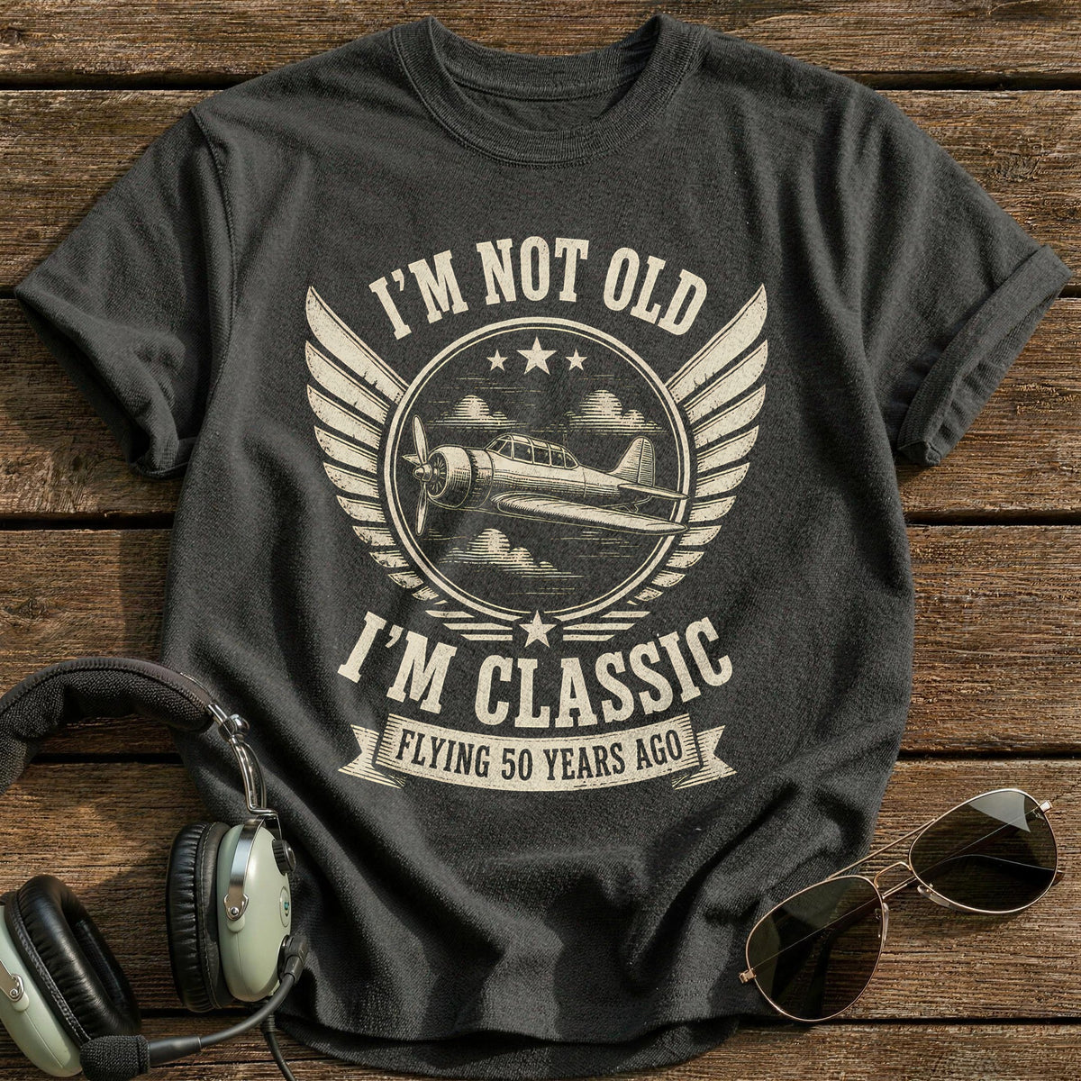 50 Im Classic T-Shirt - Charcoal