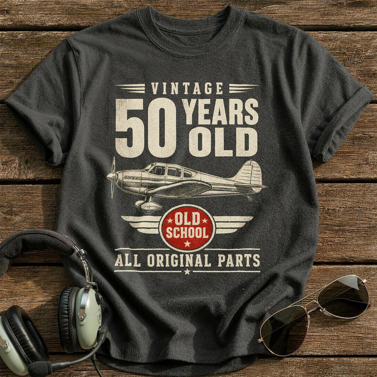 50 Original Parts T-Shirt - Charcoal
