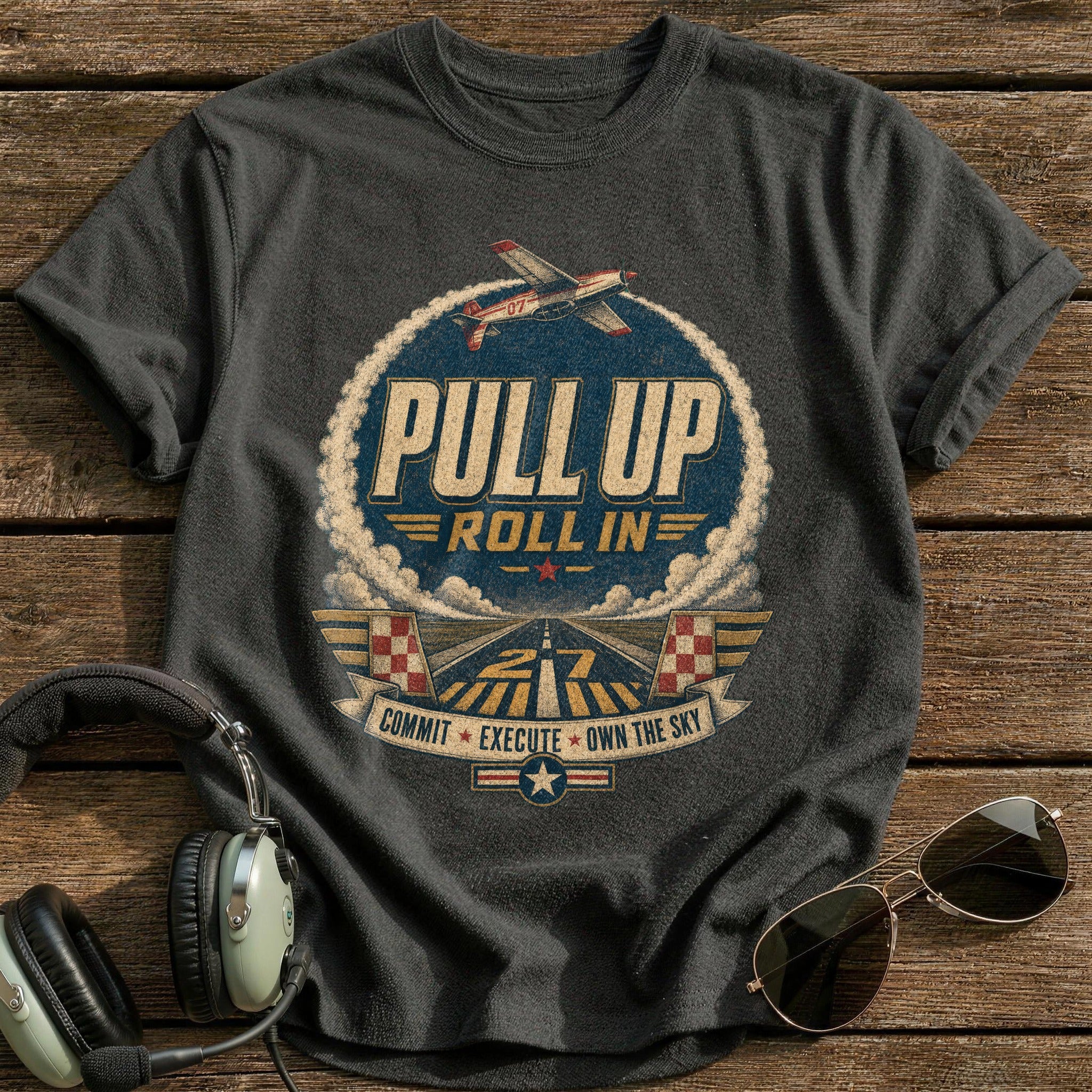 Pull Up T-Shirt - Charcoal