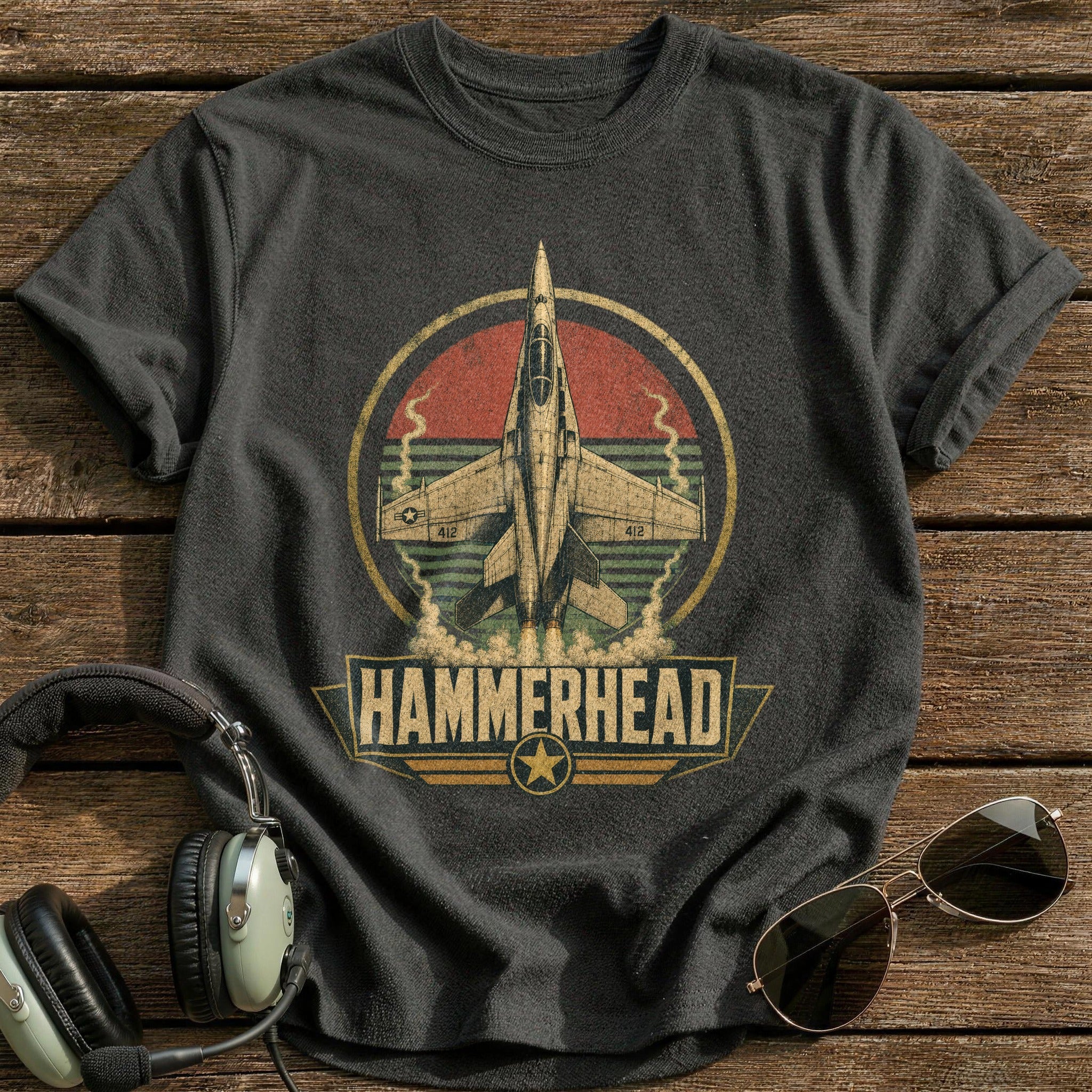 Hammerhead T-Shirt - Charcoal