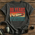 80 Being Awesome T-Shirt - Charcoal