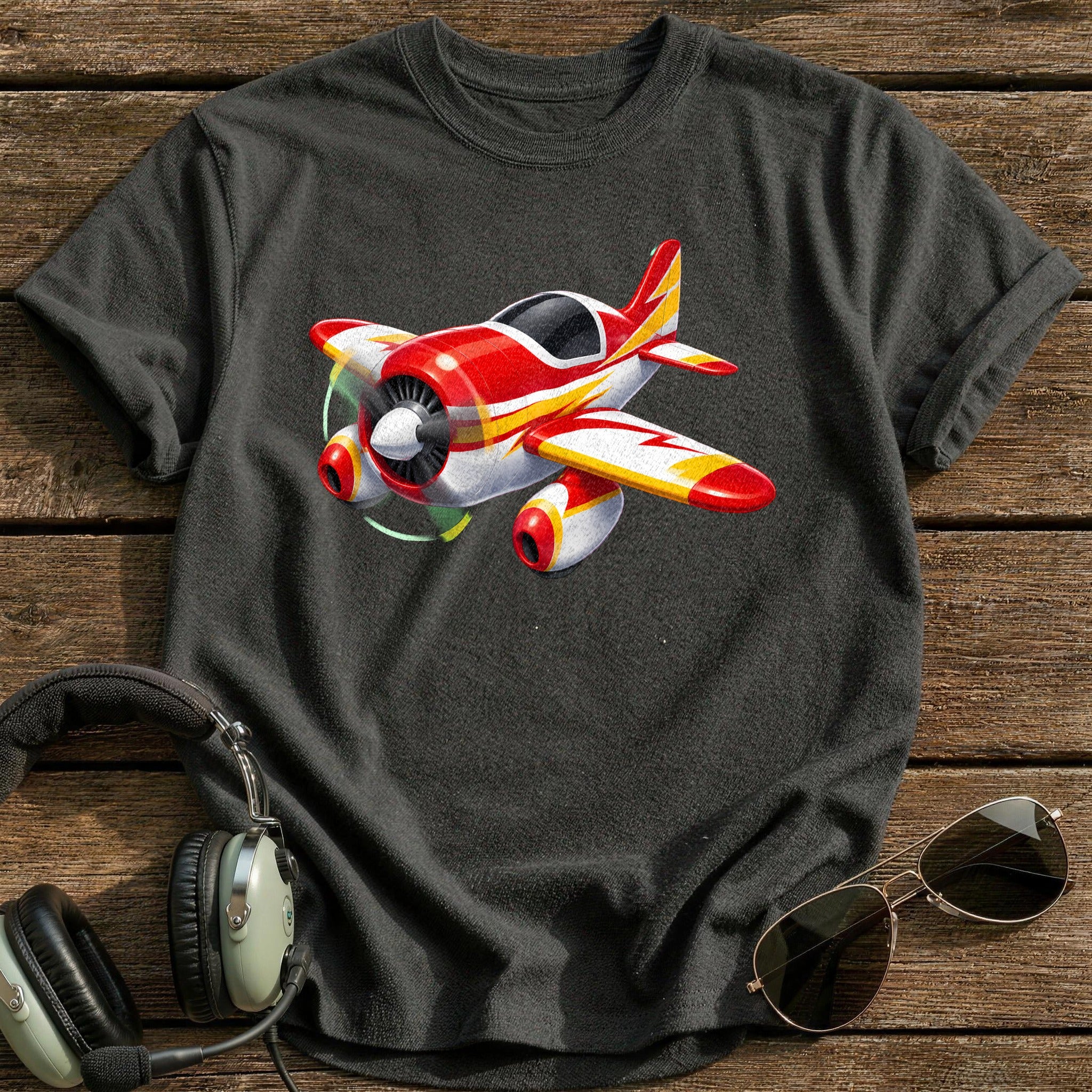 Aerobatic 64 T-Shirt - Charcoal