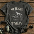 Airbrush No Flight Today 96 - Charcoal