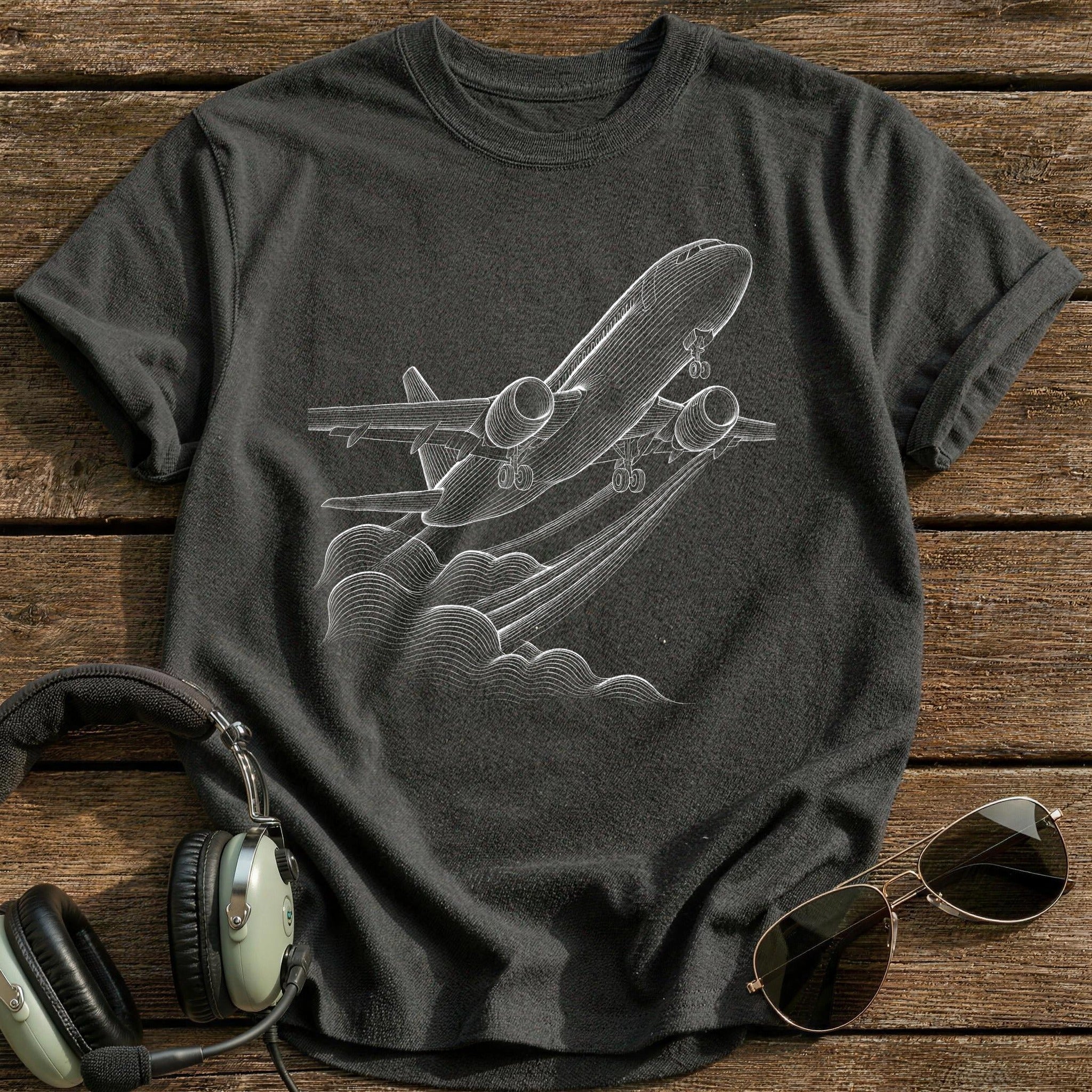 Airliner 24 T-Shirt - Charcoal