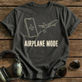 Airplane Mode 46 T-Shirt - Charcoal