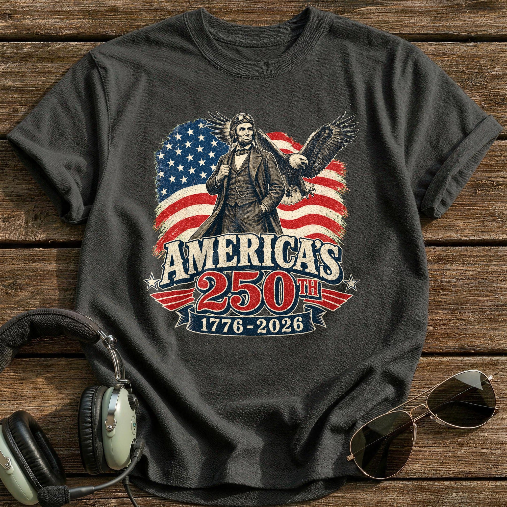 America's 250th T-Shirt - Charcoal