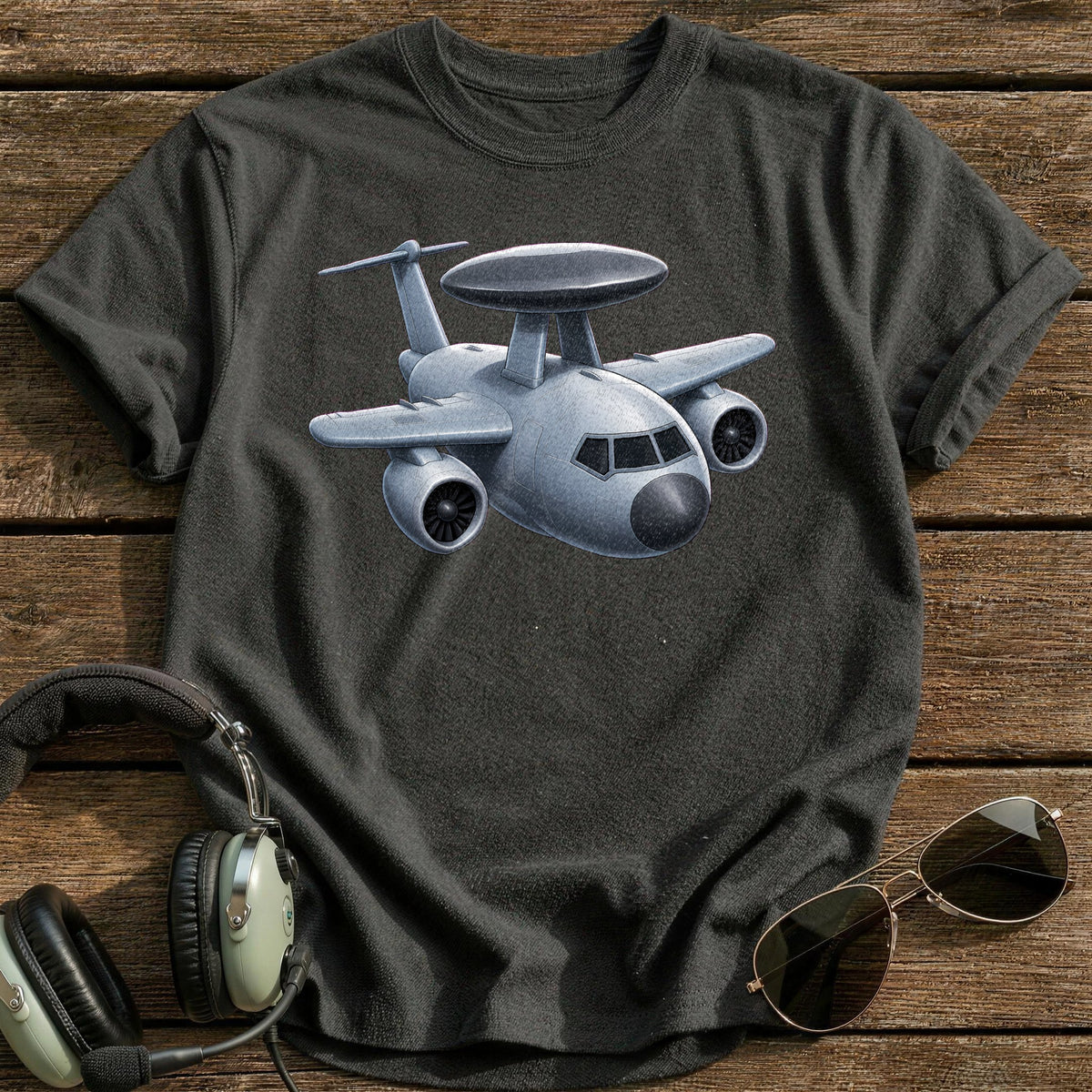 AWACS 32 T-Shirt - Charcoal