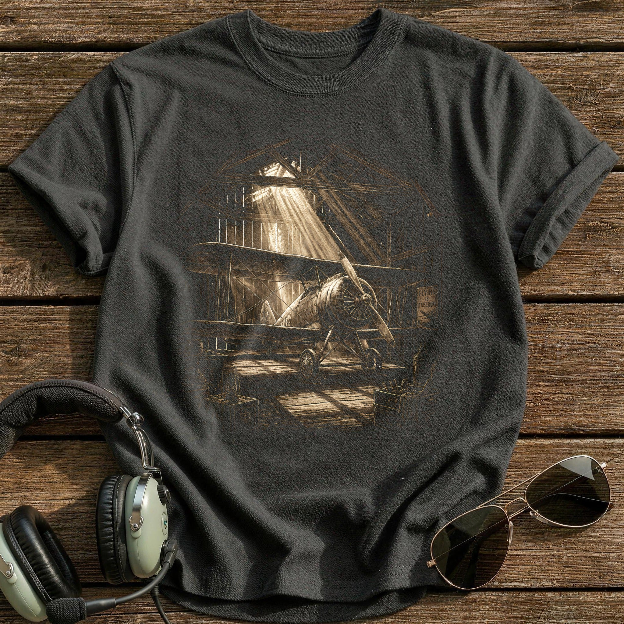 Biplane Hangar 20 - Charcoal