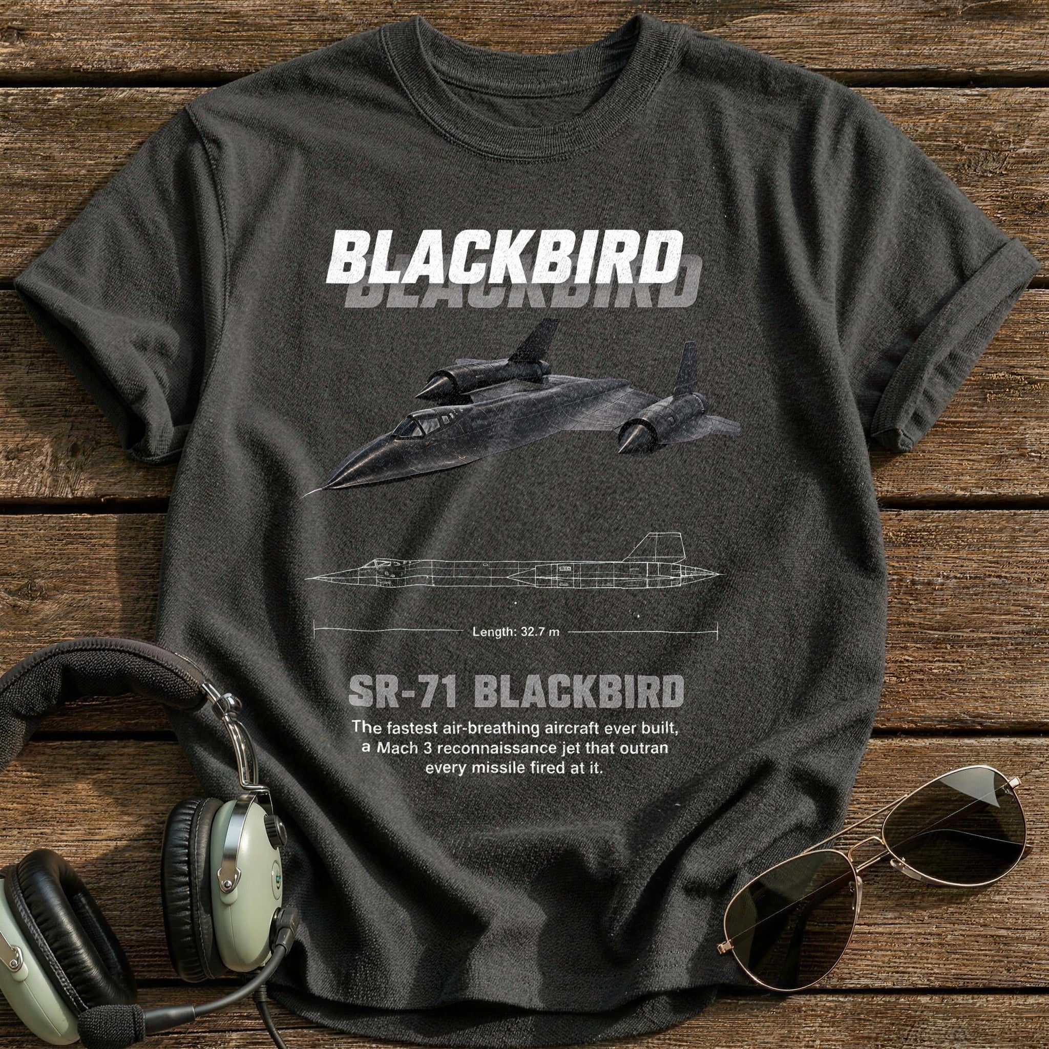 Blackbird 97 T-Shirt - Charcoal