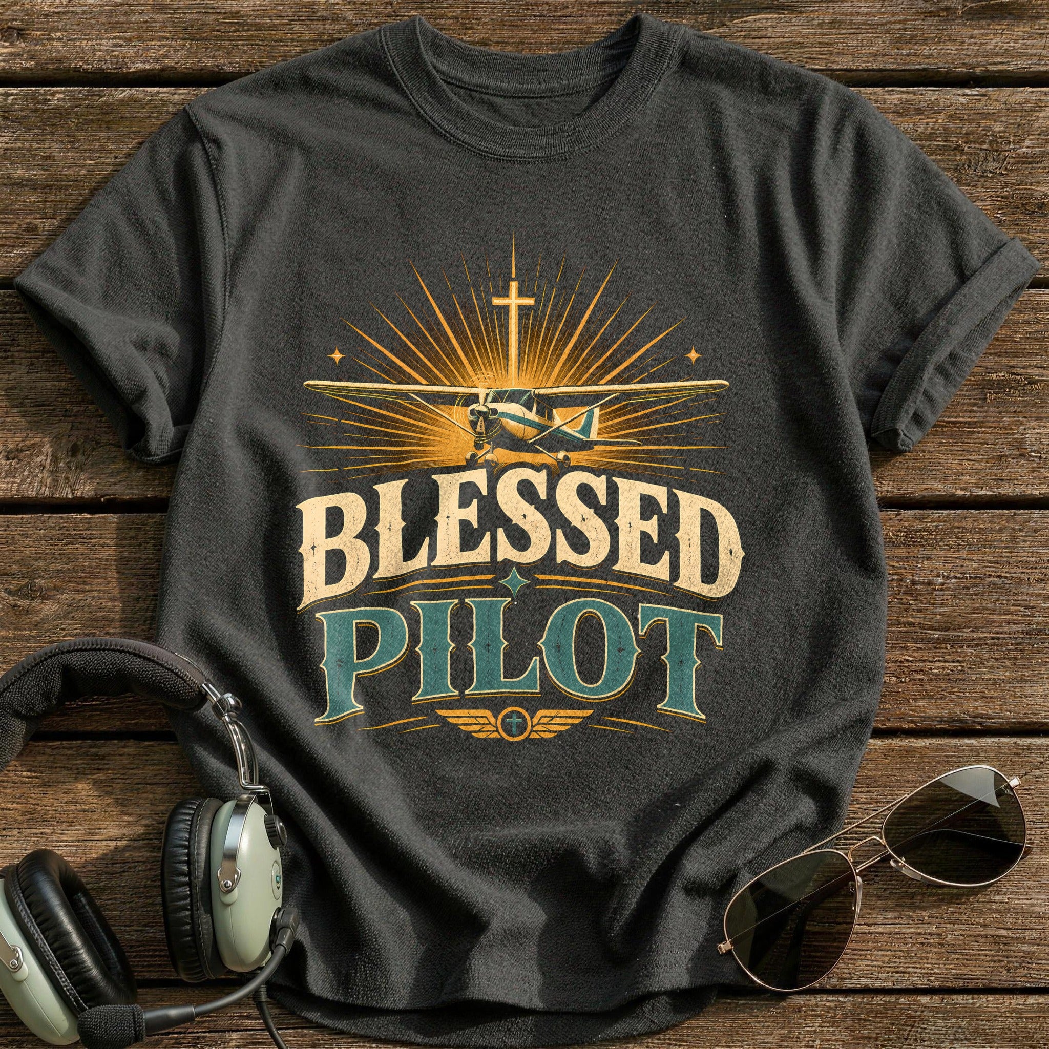 Blessed Pilot - Charcoal