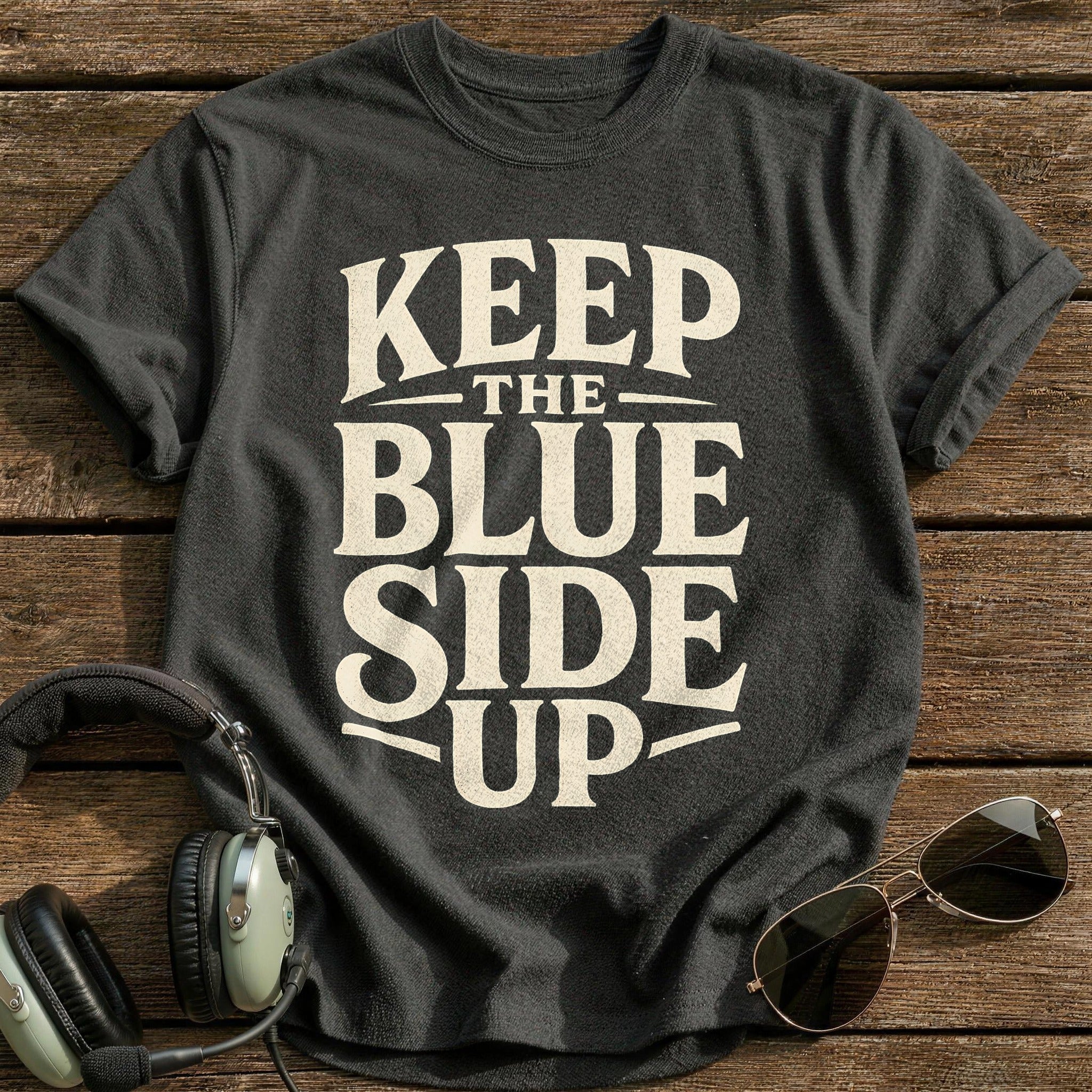 Blue Side Ascending - Charcoal