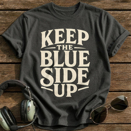 Blue Side Ascending - Charcoal