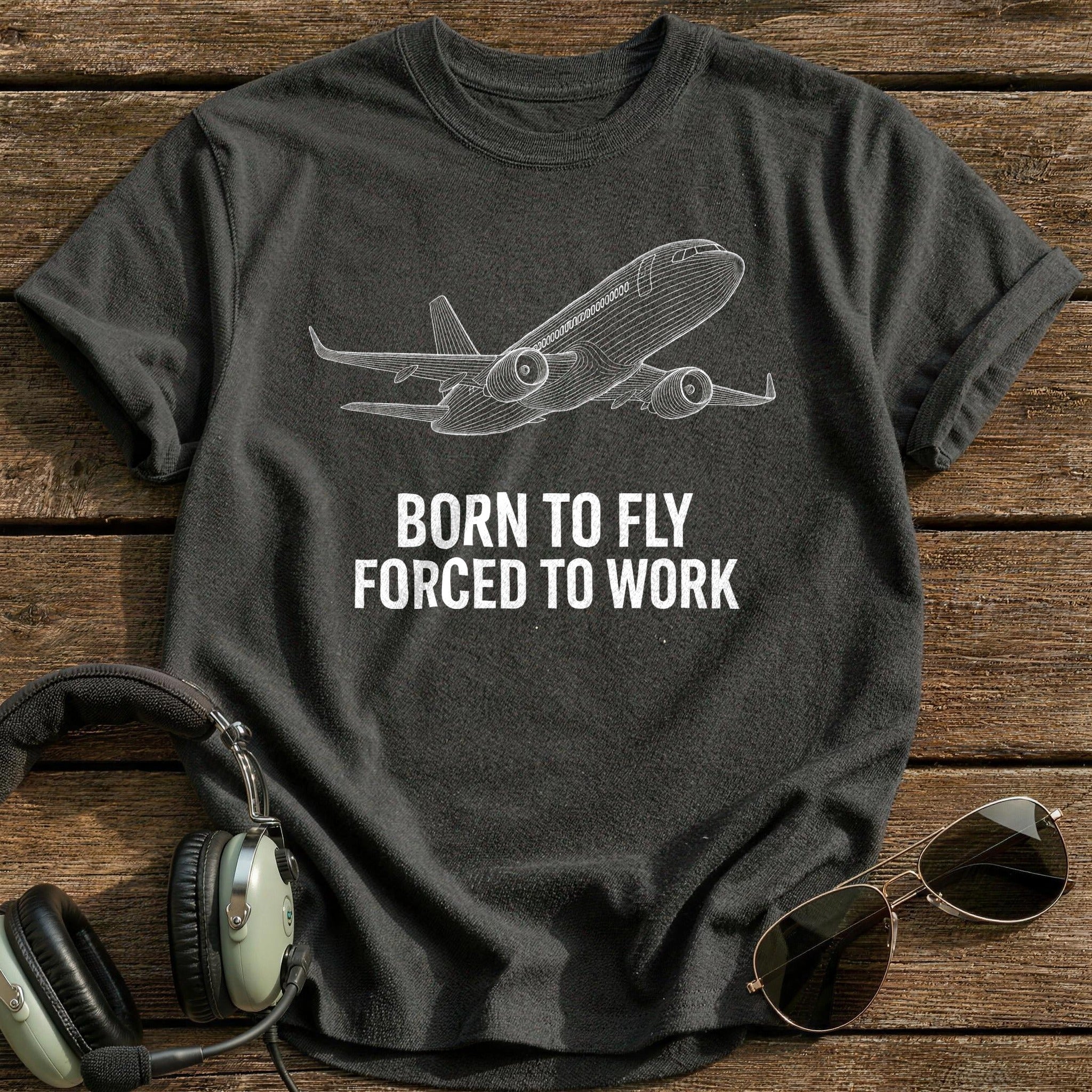 Born To Fly 78 T-Shirt - Charcoal