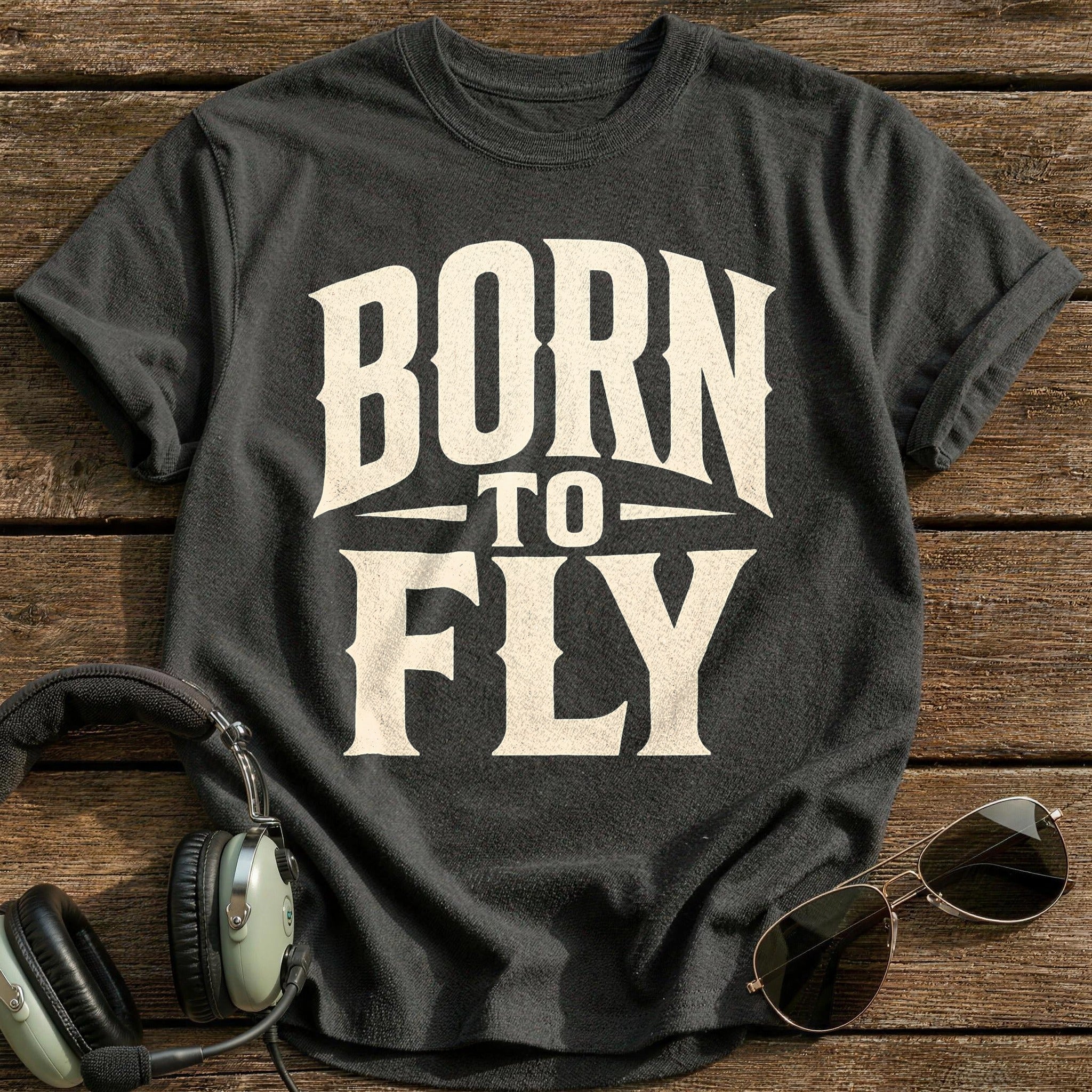 Born To Fly Lifestyle - Charcoal