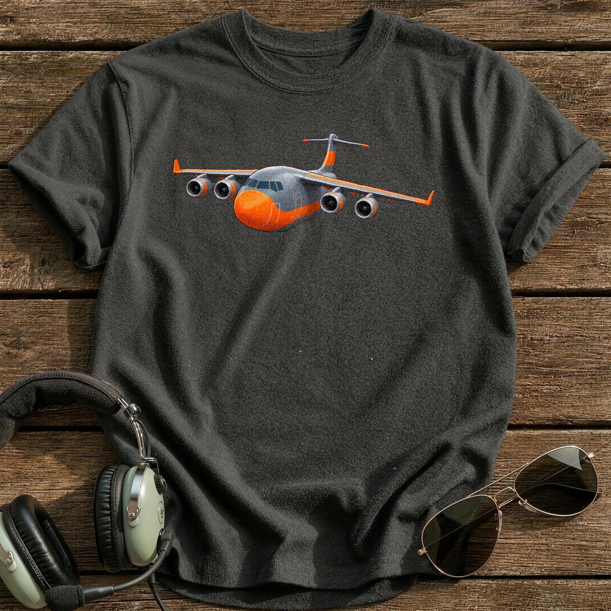 Cargoplane 39 T-Shirt - Charcoal