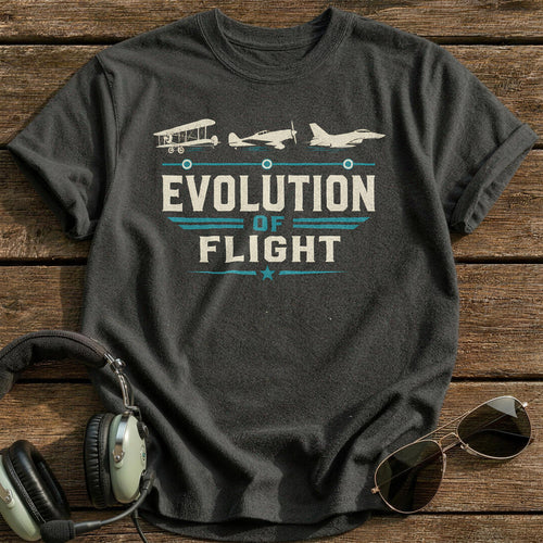 Century of Flight T-Shirt - Charcoal